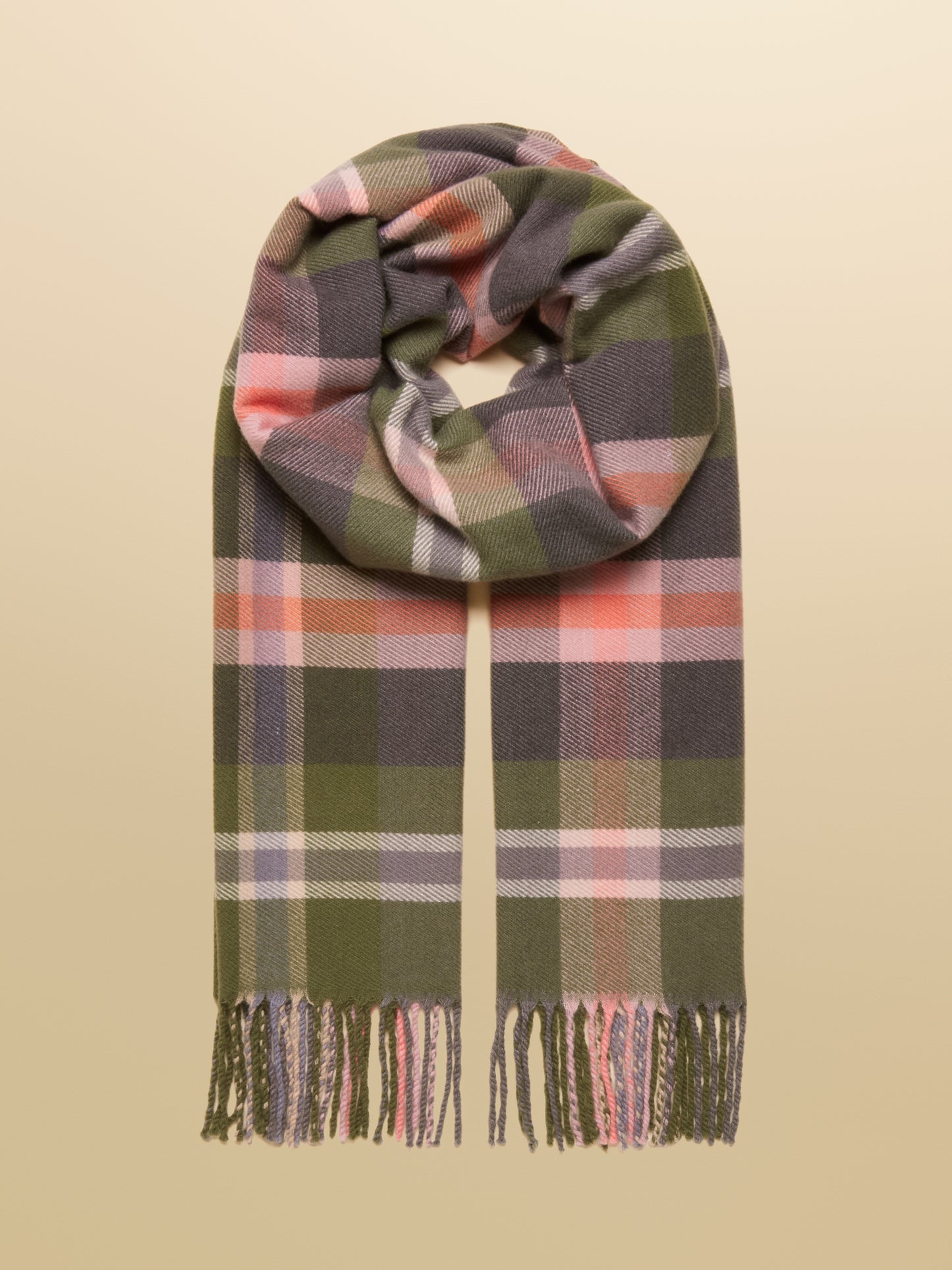 Joules Langtree Check Scarf