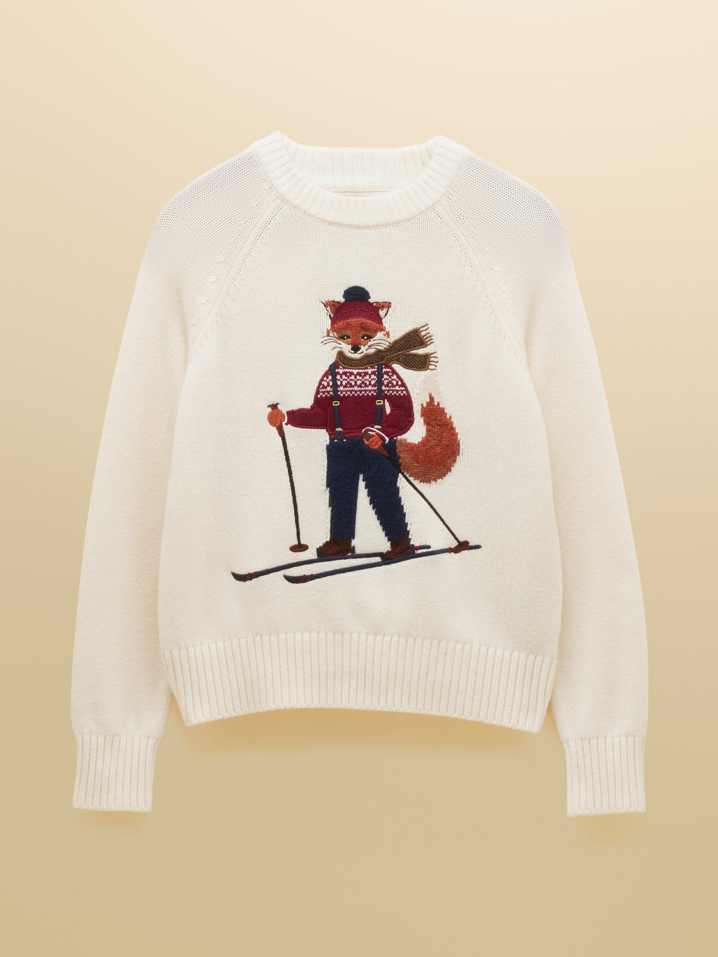 Joules Jonty Crew Neck Intarsia Jumper