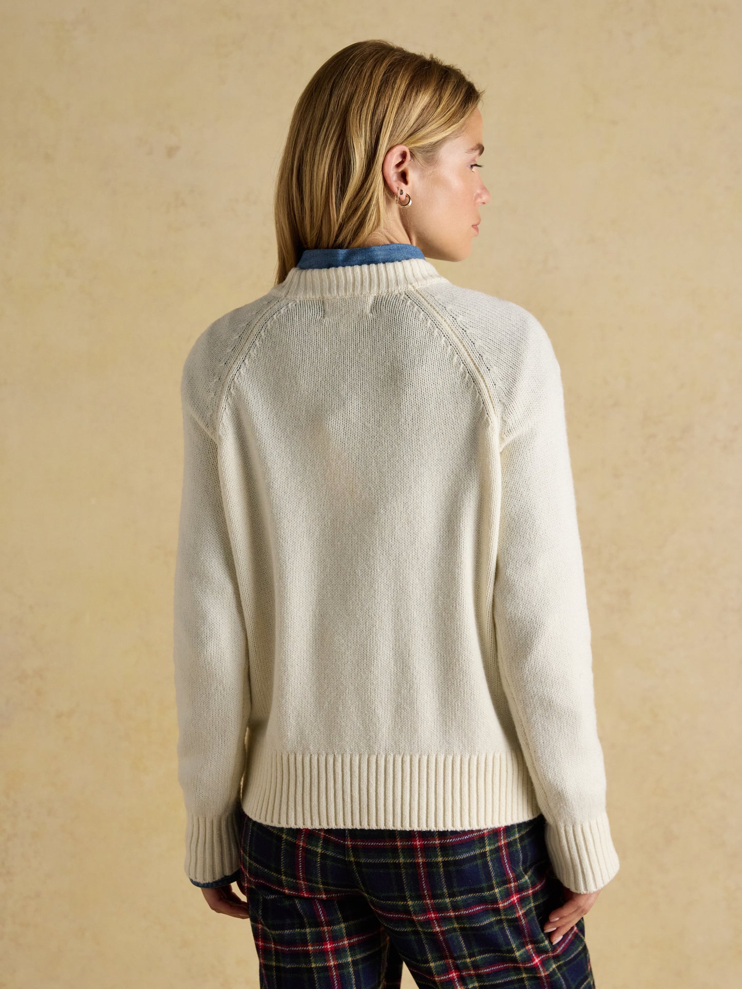 Joules Jonty Crew Neck Intarsia Jumper
