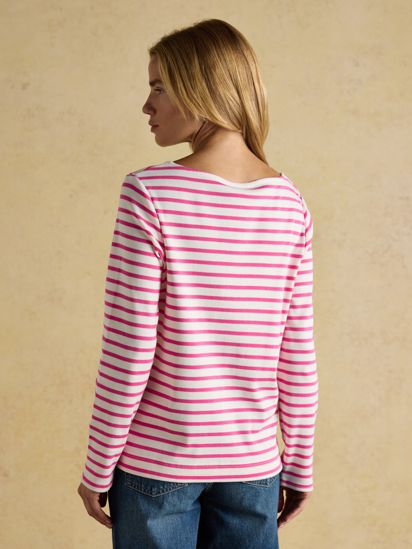 Joules Festive Harbour Boat Neck Top