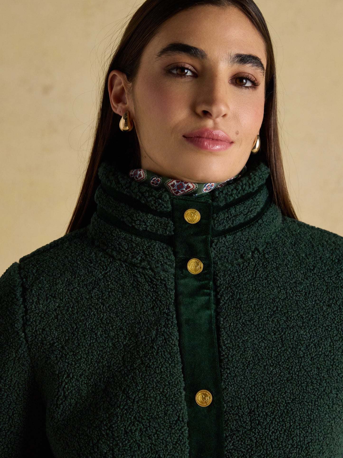 Joules Fleur Fleece Jacket