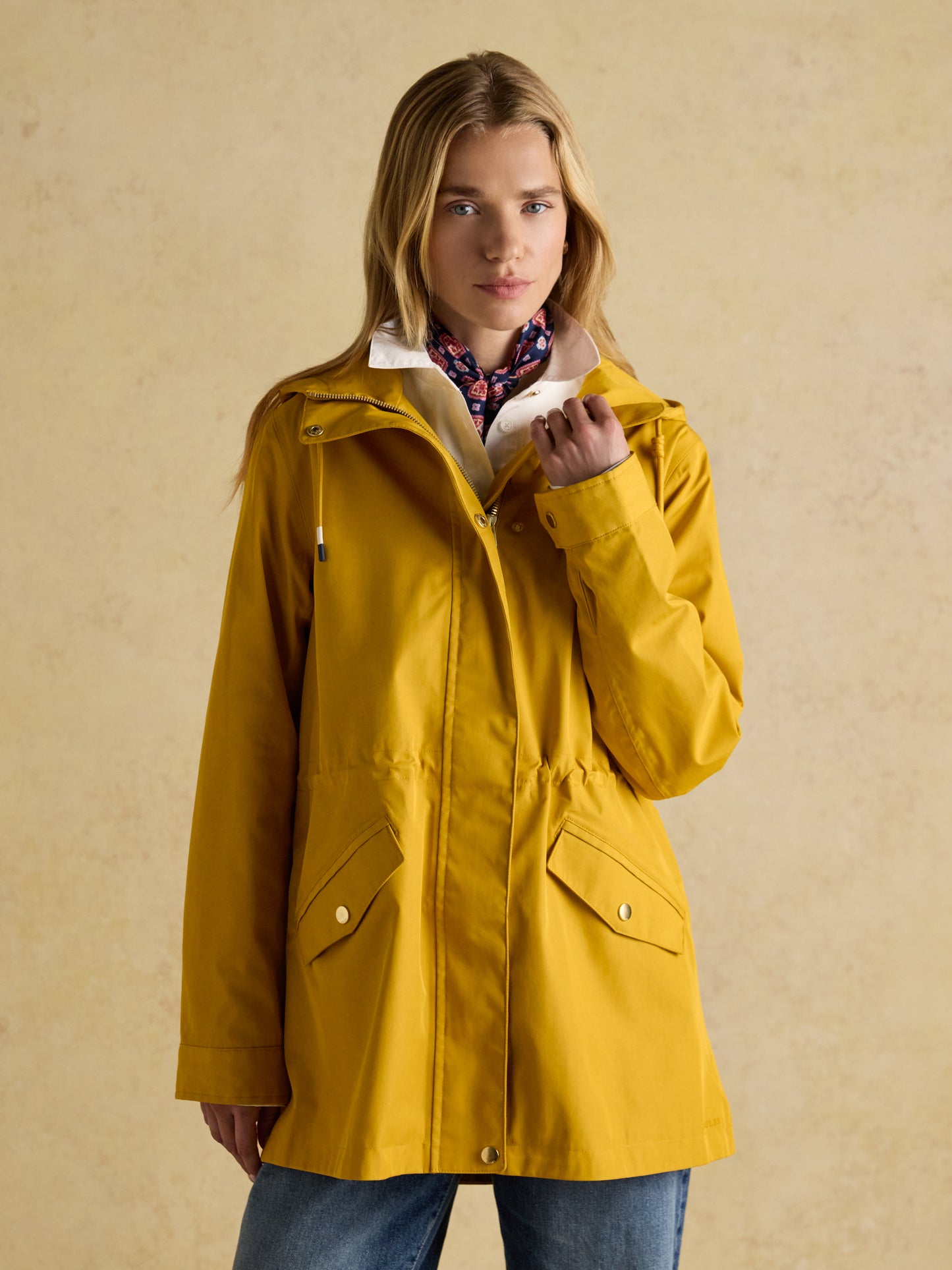 Joules Portwell Waterproof Raincoat with Hood
