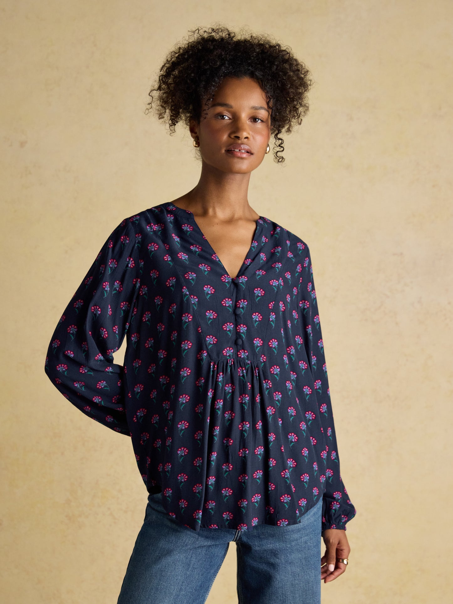 Joules Ava Popover Blouse