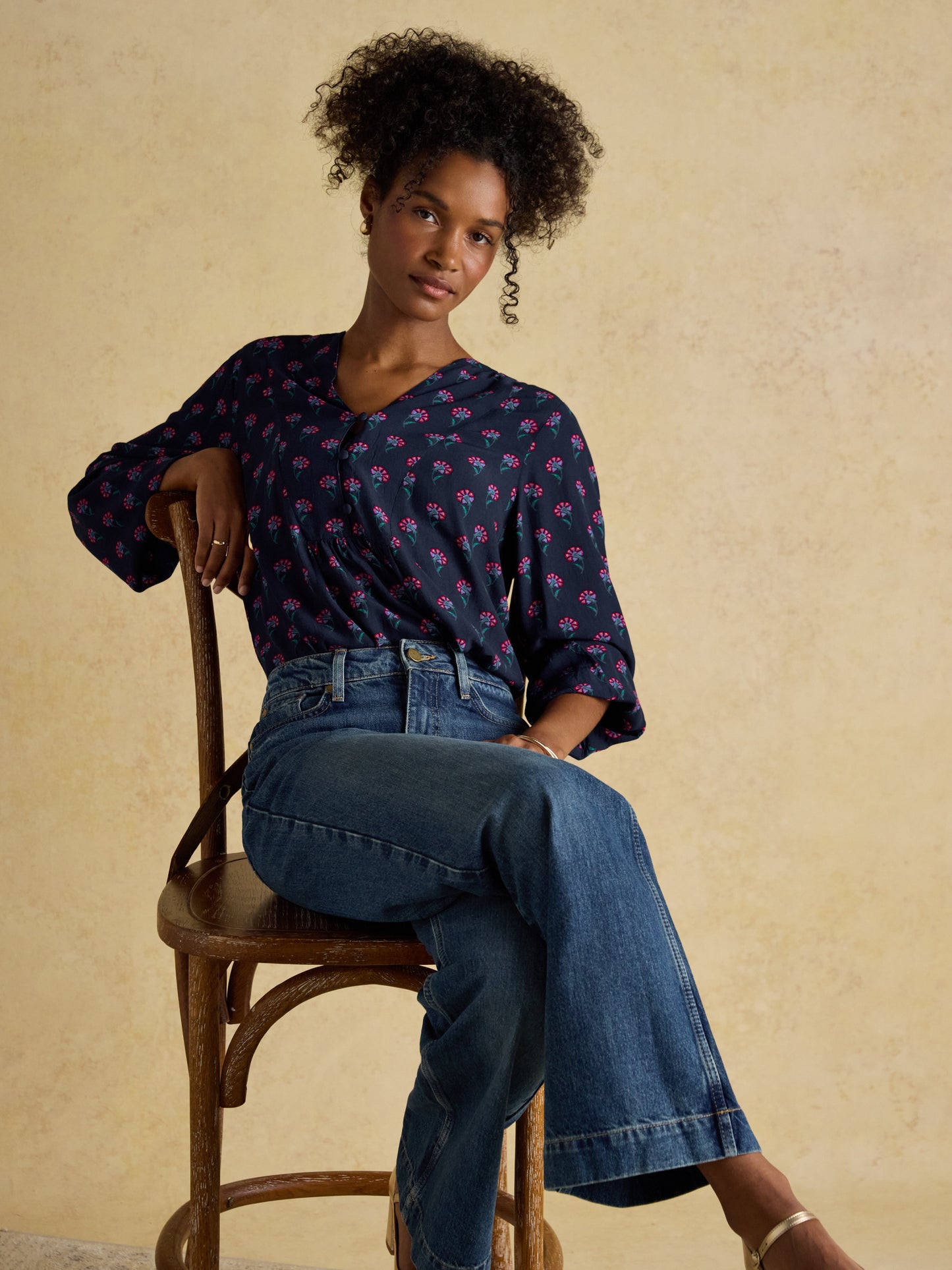 Joules Ava Popover Blouse