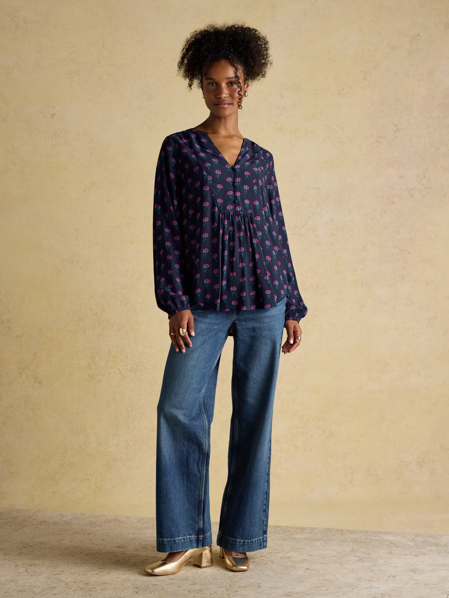 Joules Ava Popover Blouse