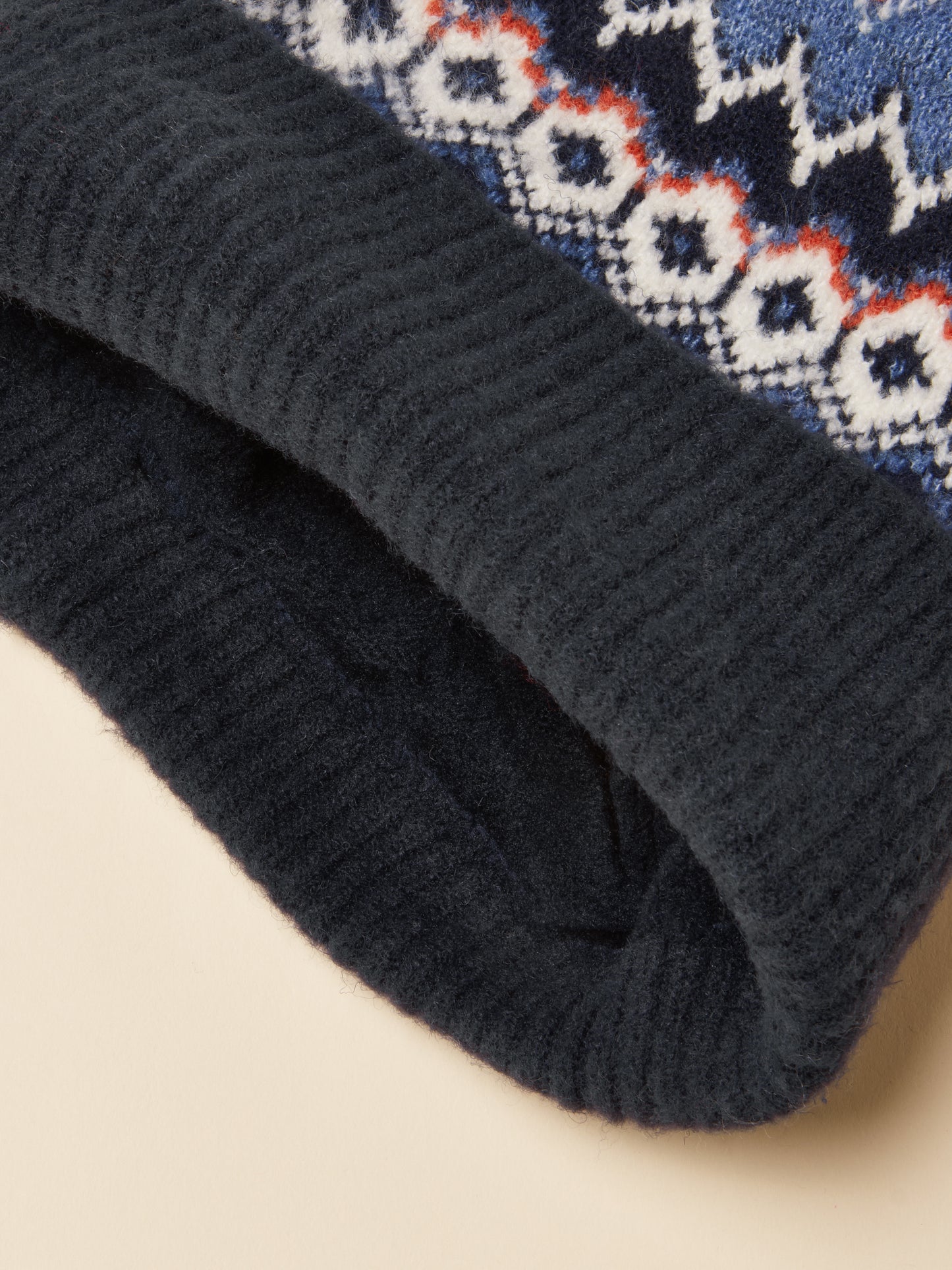 Joules Kara Fairisle Bobble Hat