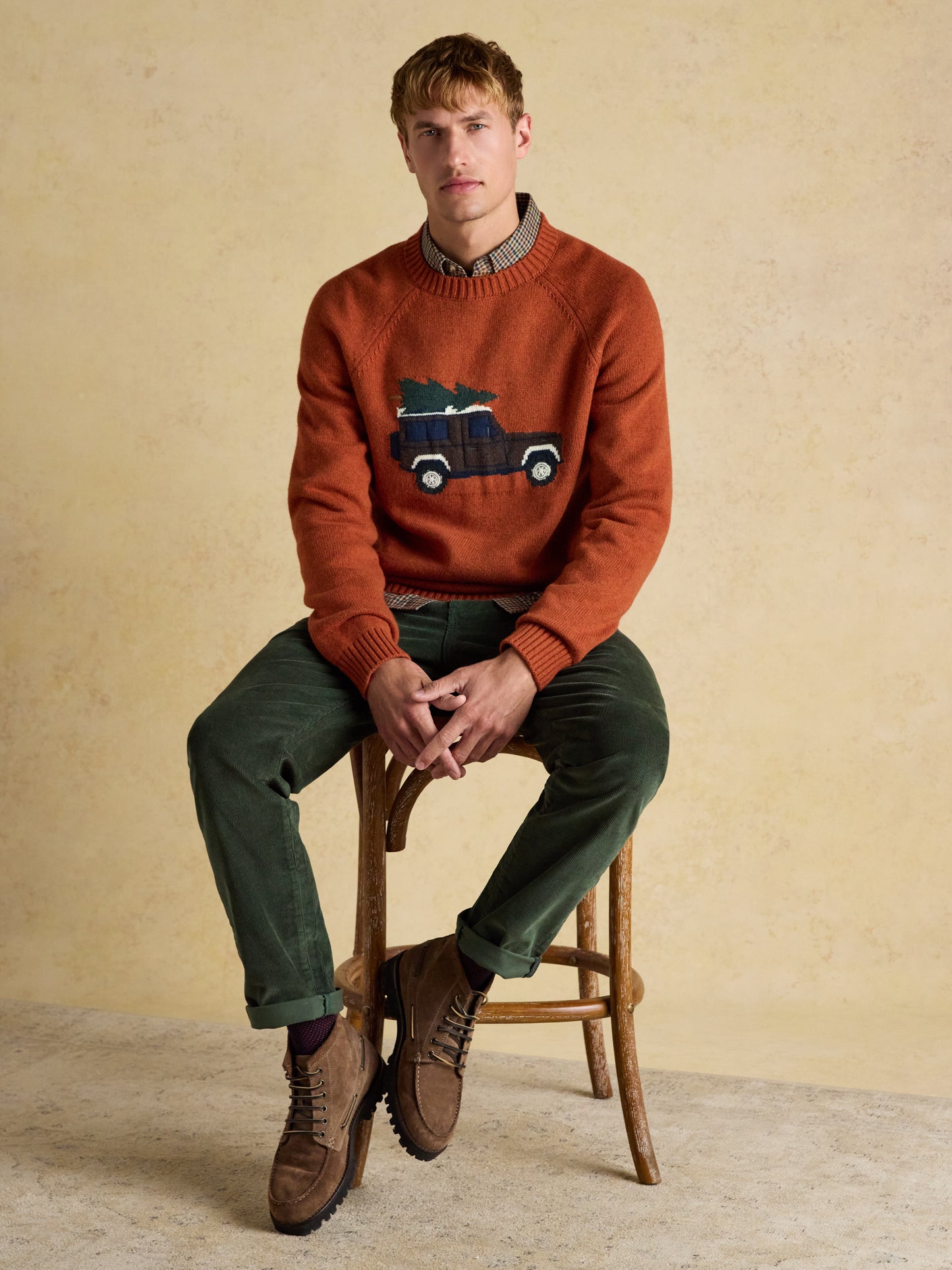 Joules Offroad Crew Neck Jumper