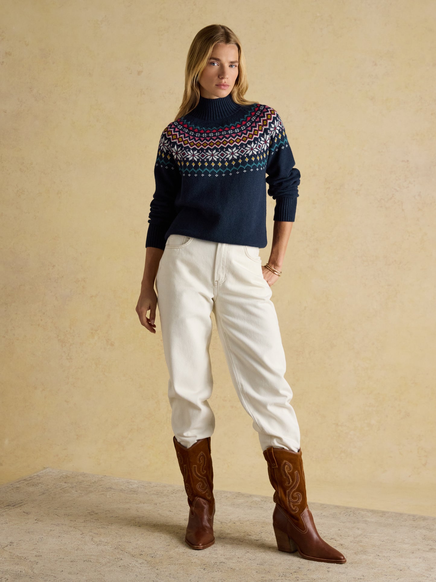 Joules Alba Fair Isle Jumper