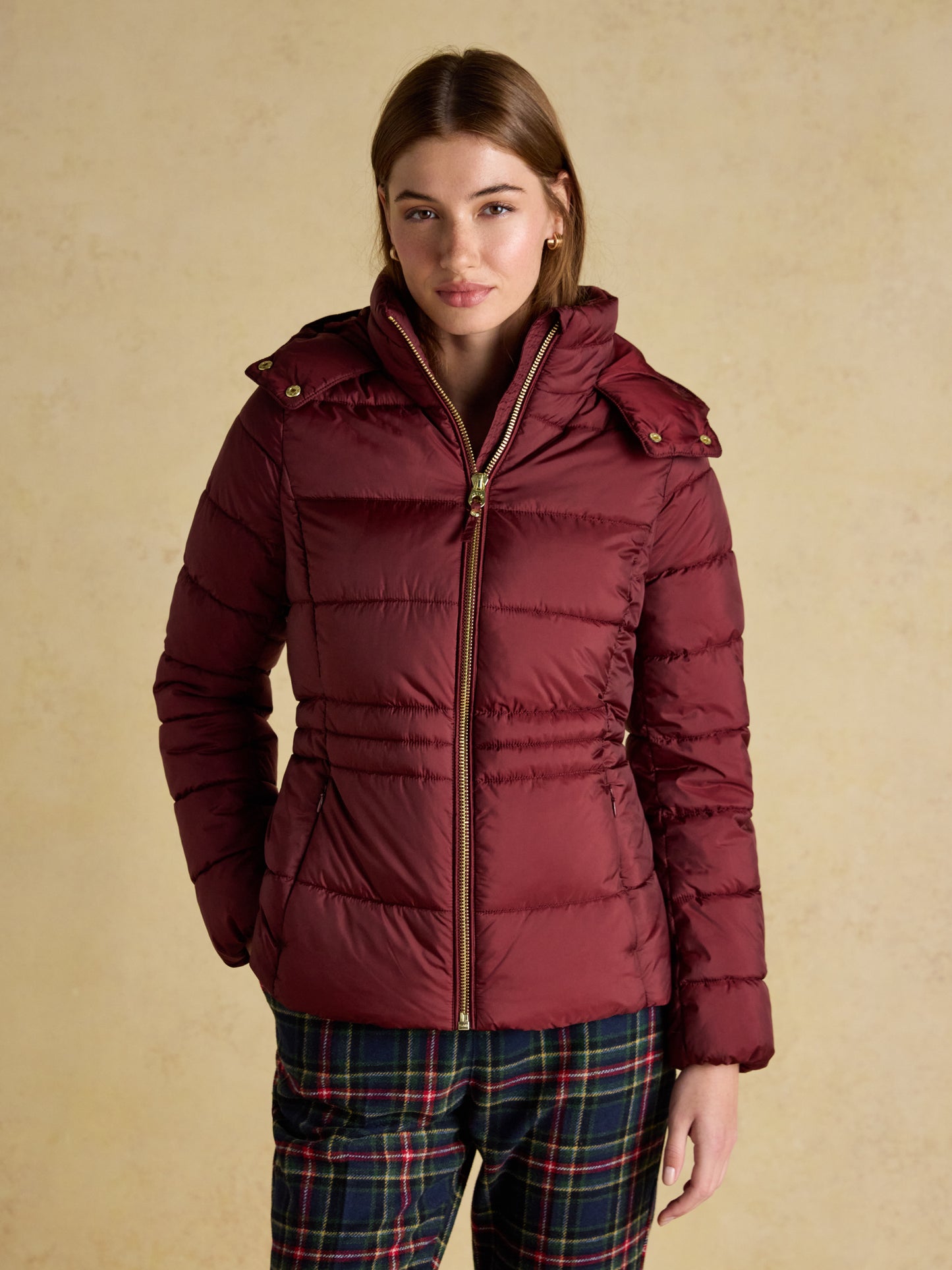 Joules Hadlow Showerproof Padded Coat with Hood