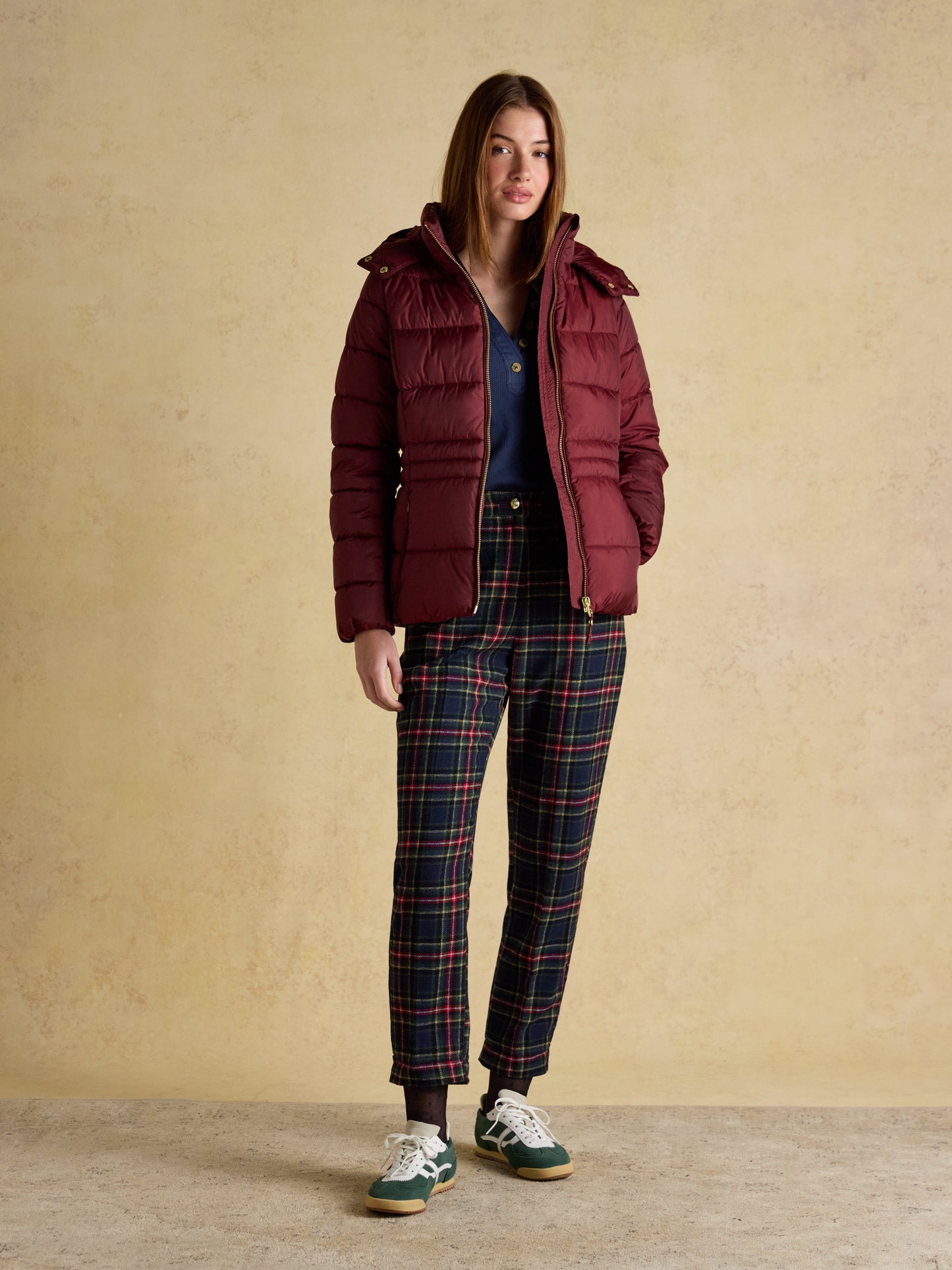 Joules Hadlow Showerproof Padded Coat with Hood