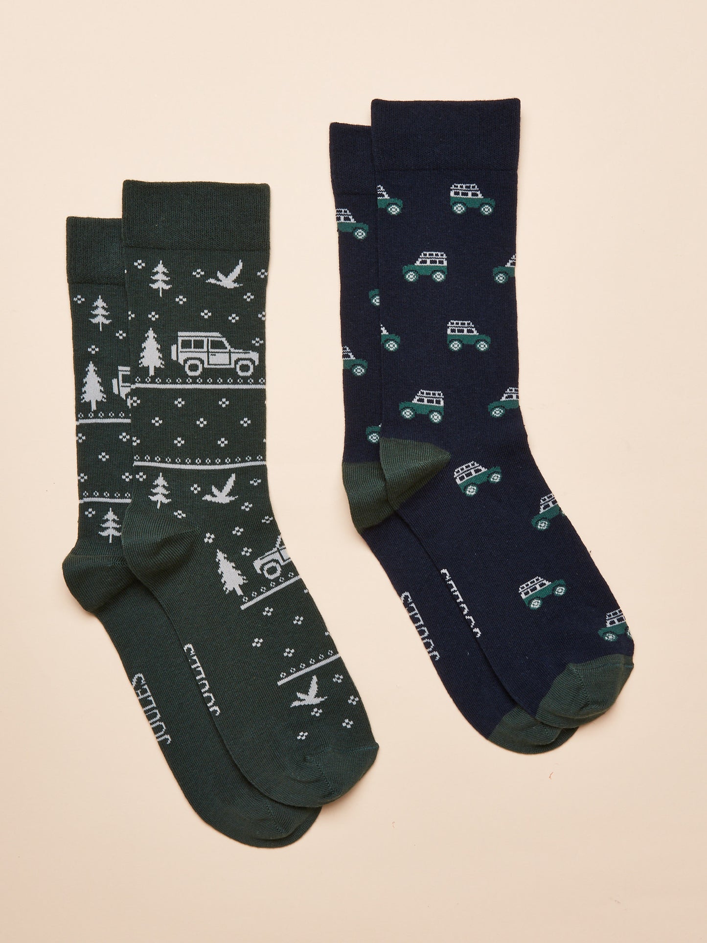 Joules Kingsbury Men's 2 Pack Socks