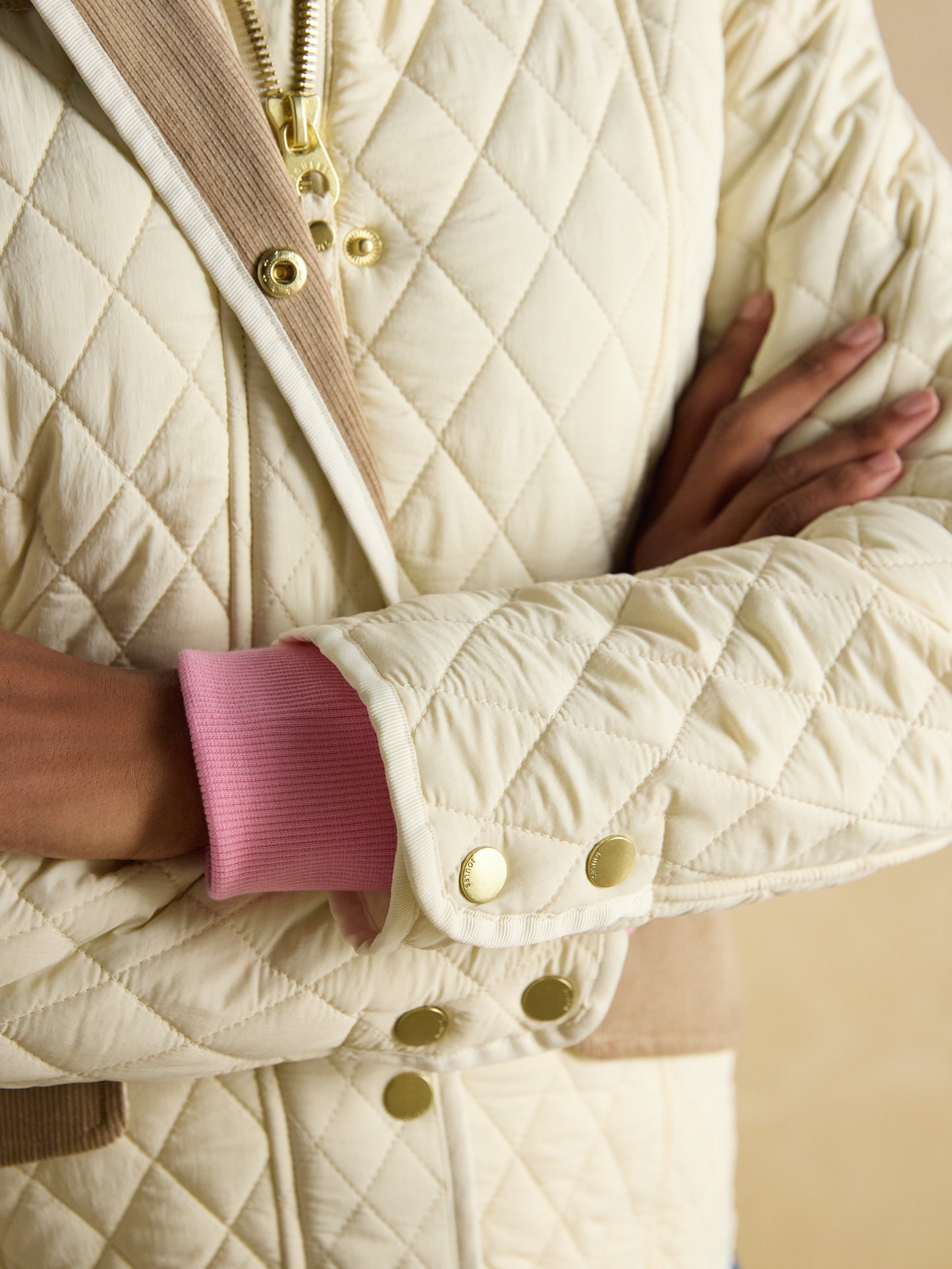 Joules Highclere Showerproof Diamond Quilted Jacket