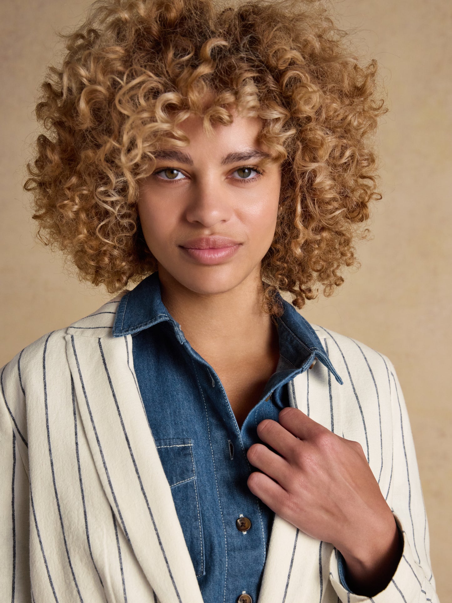 Joules Linen Blend Blazer