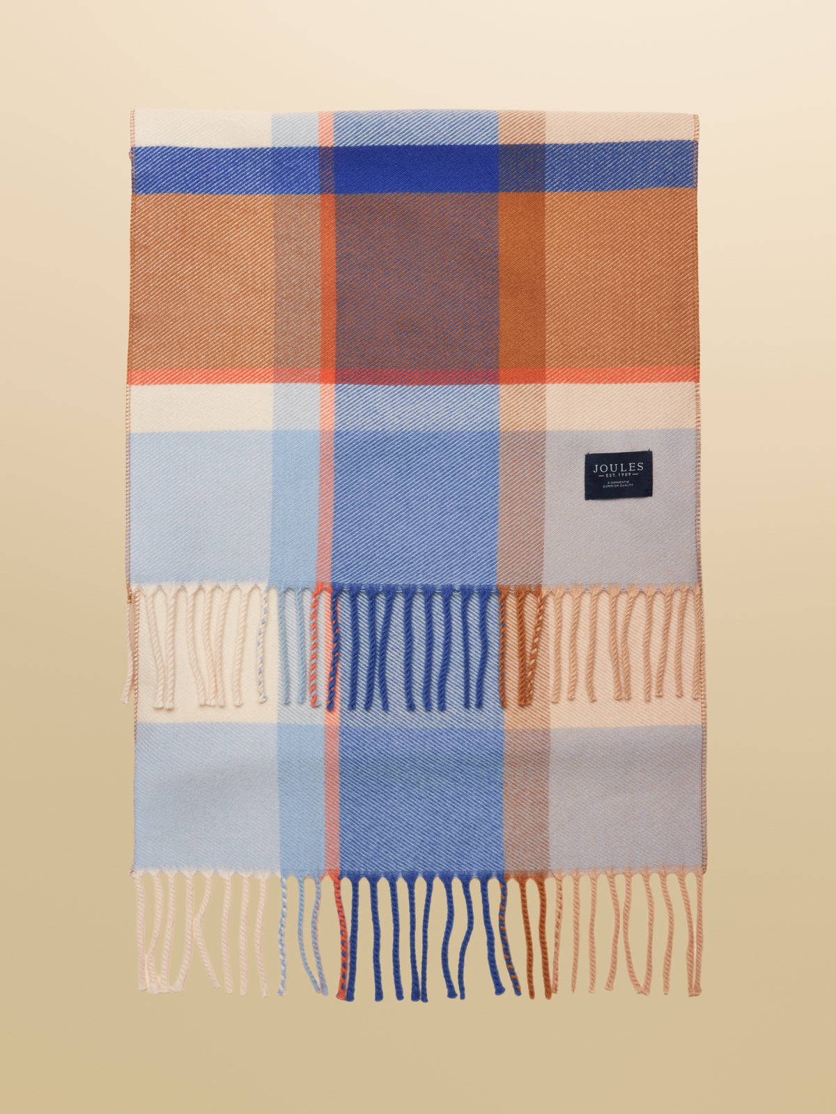 Joules Langtree Check Scarf