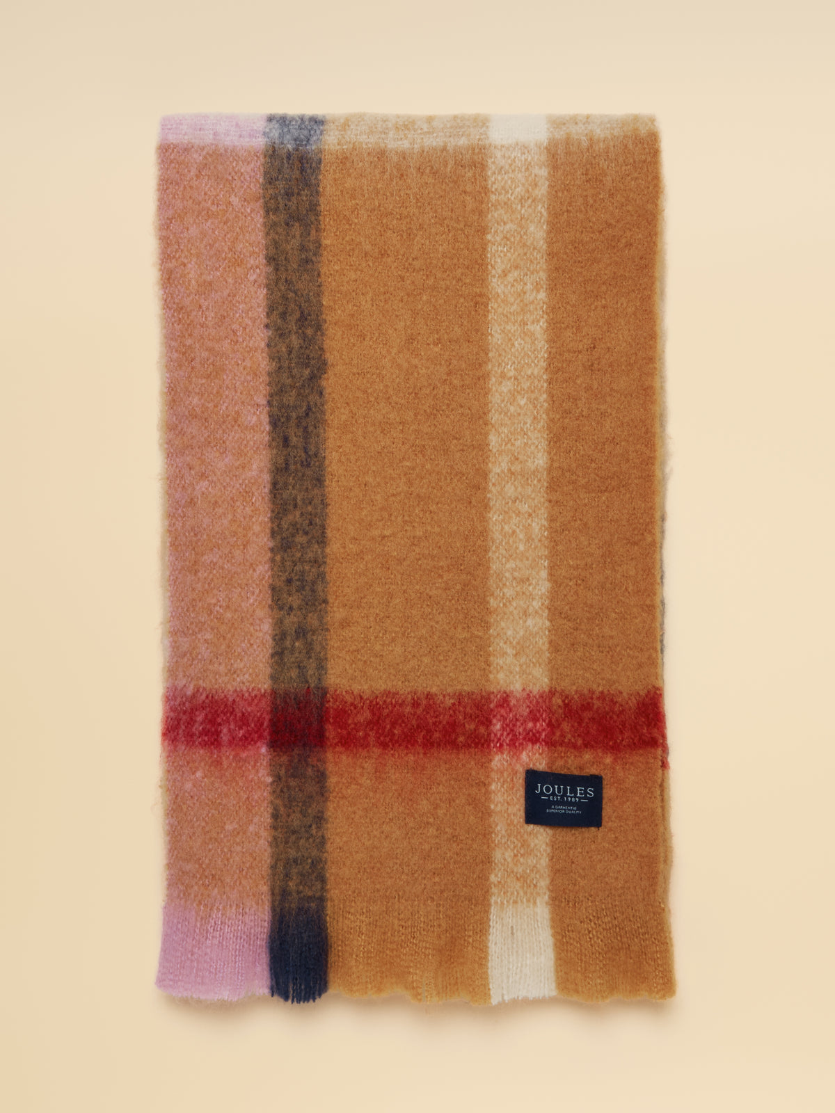 Joules Betsy Brushed Oversized Scarf