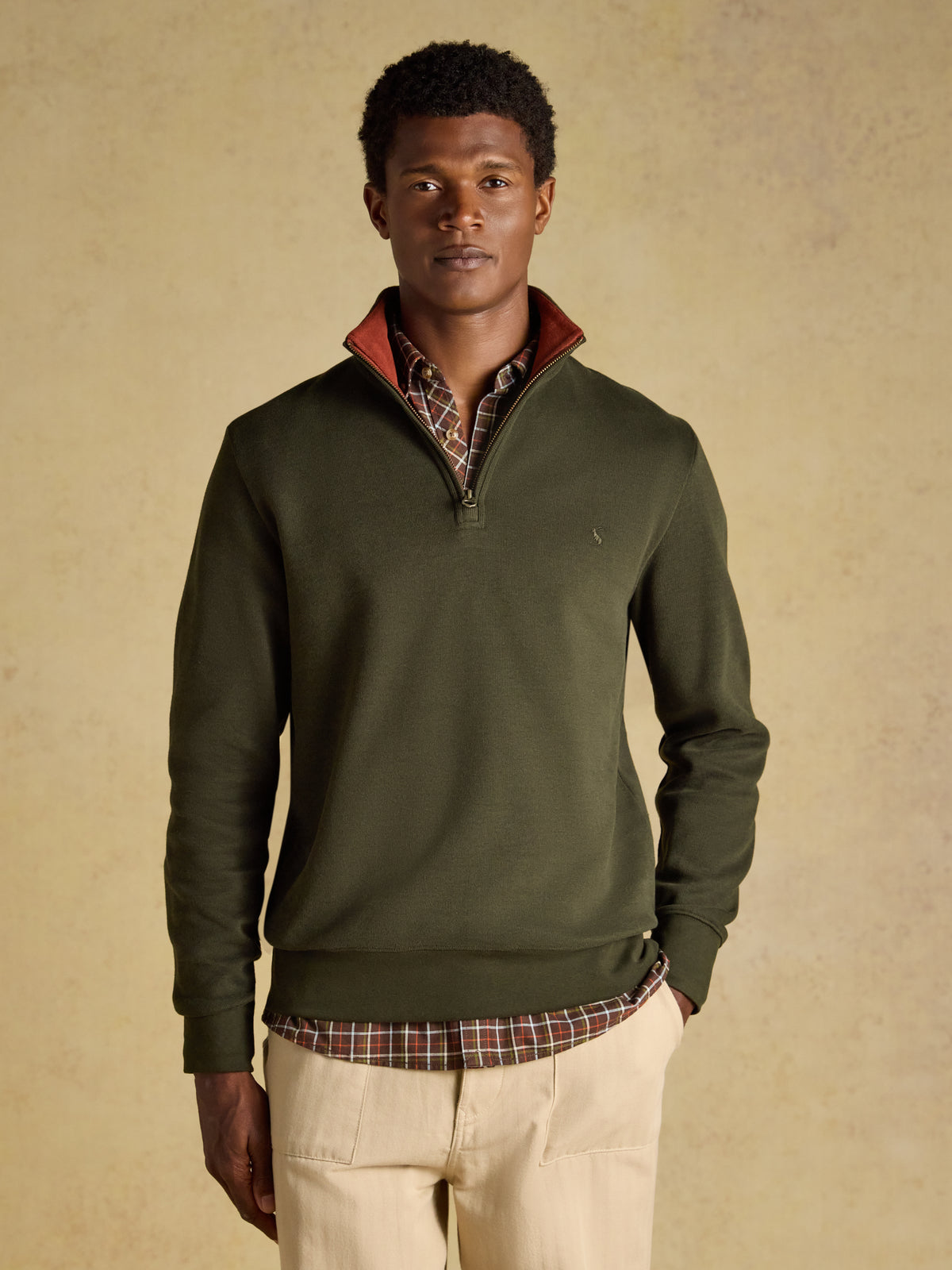 Joules Alistair Zip-Neck Sweatshirt
