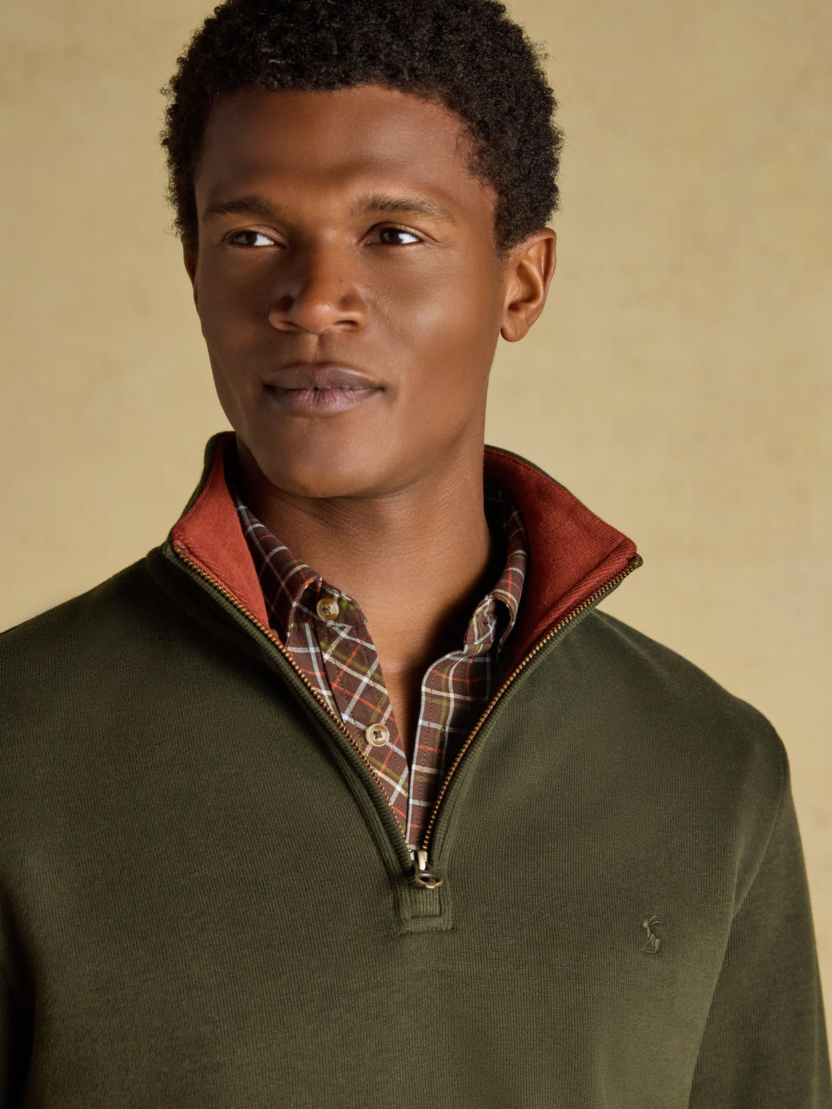 Joules Alistair Zip-Neck Sweatshirt