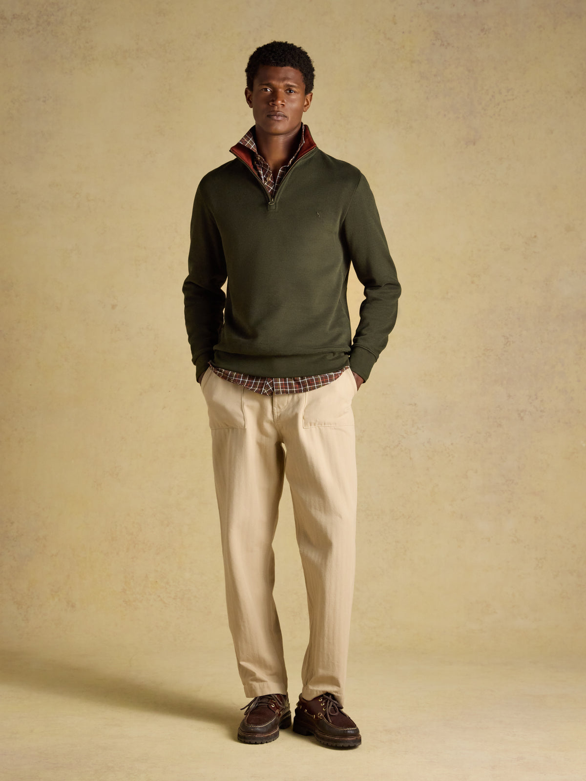 Joules Alistair Zip-Neck Sweatshirt