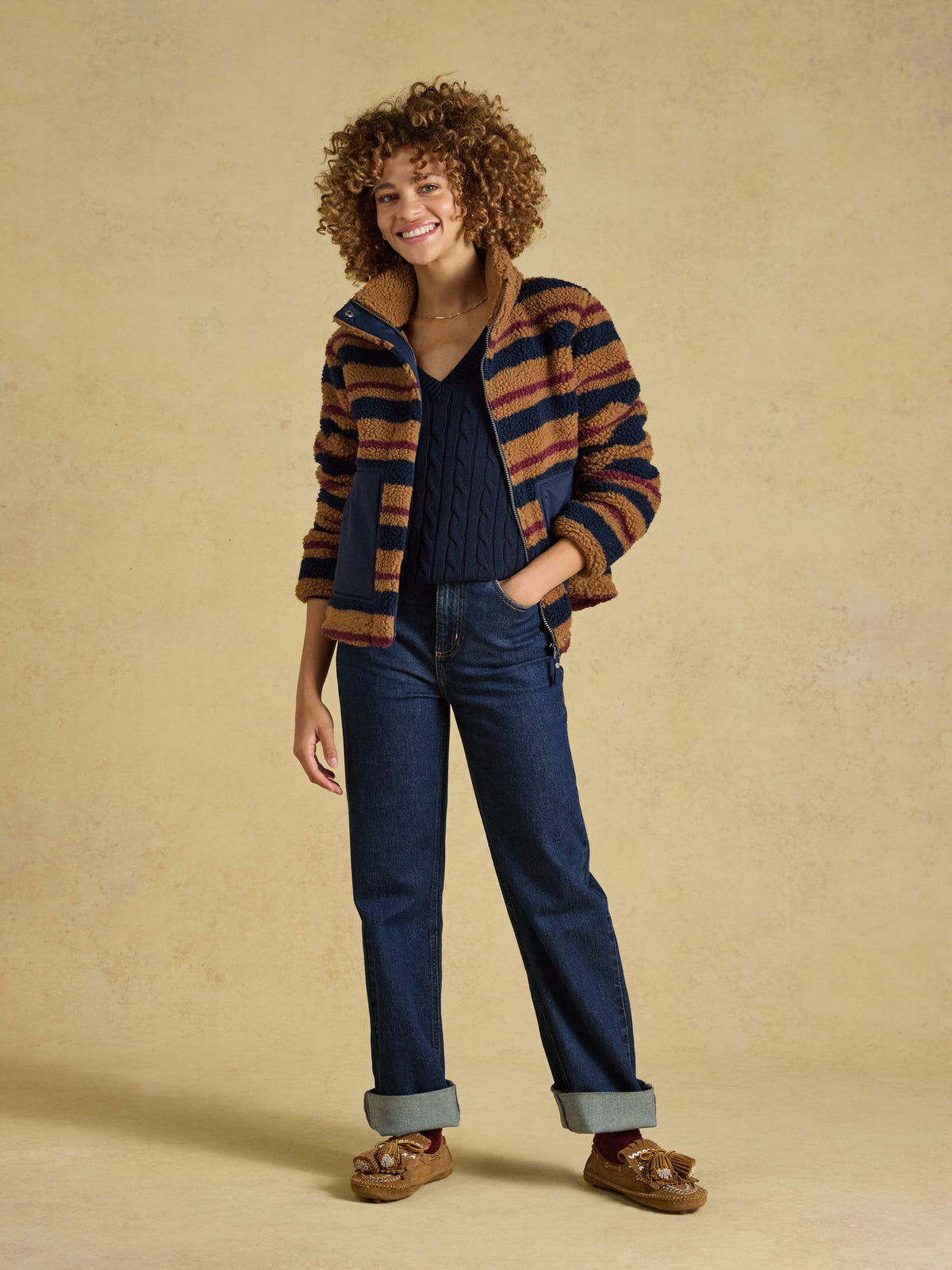 Joules Lottie Borg Fleece Jacket