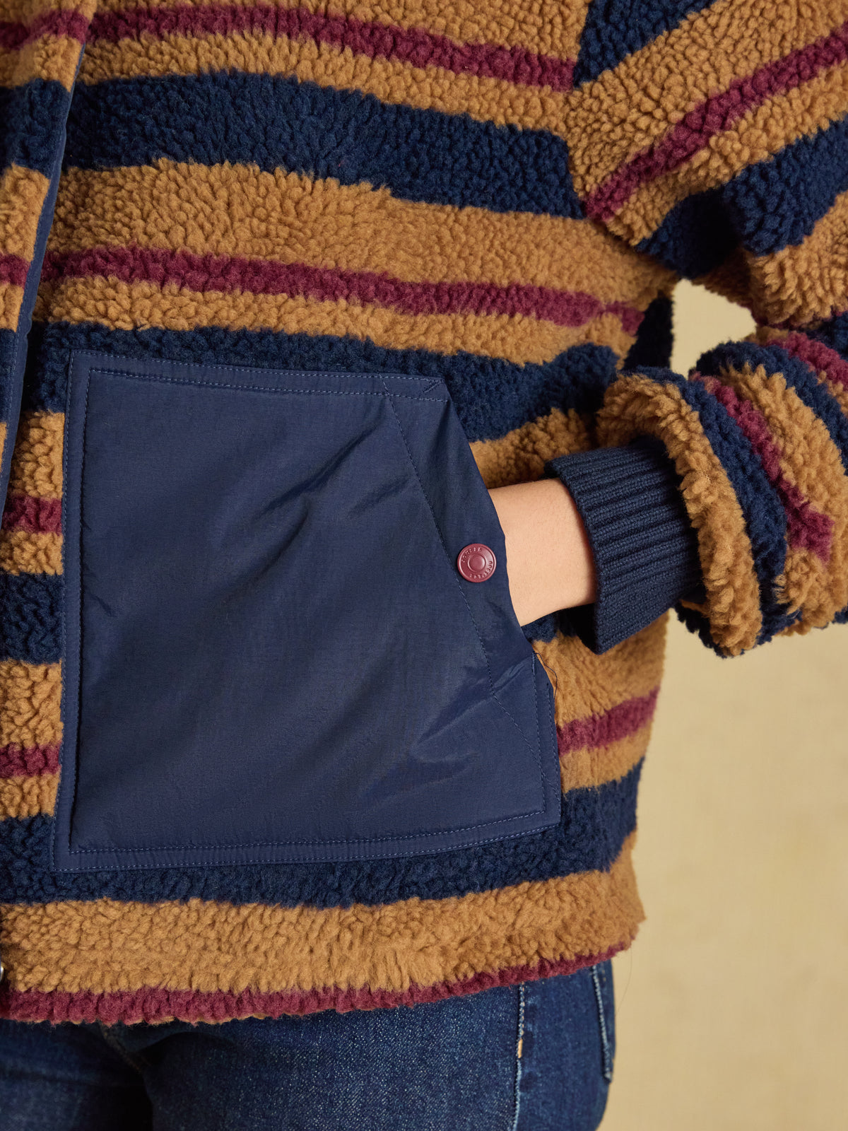 Joules Lottie Borg Fleece Jacket