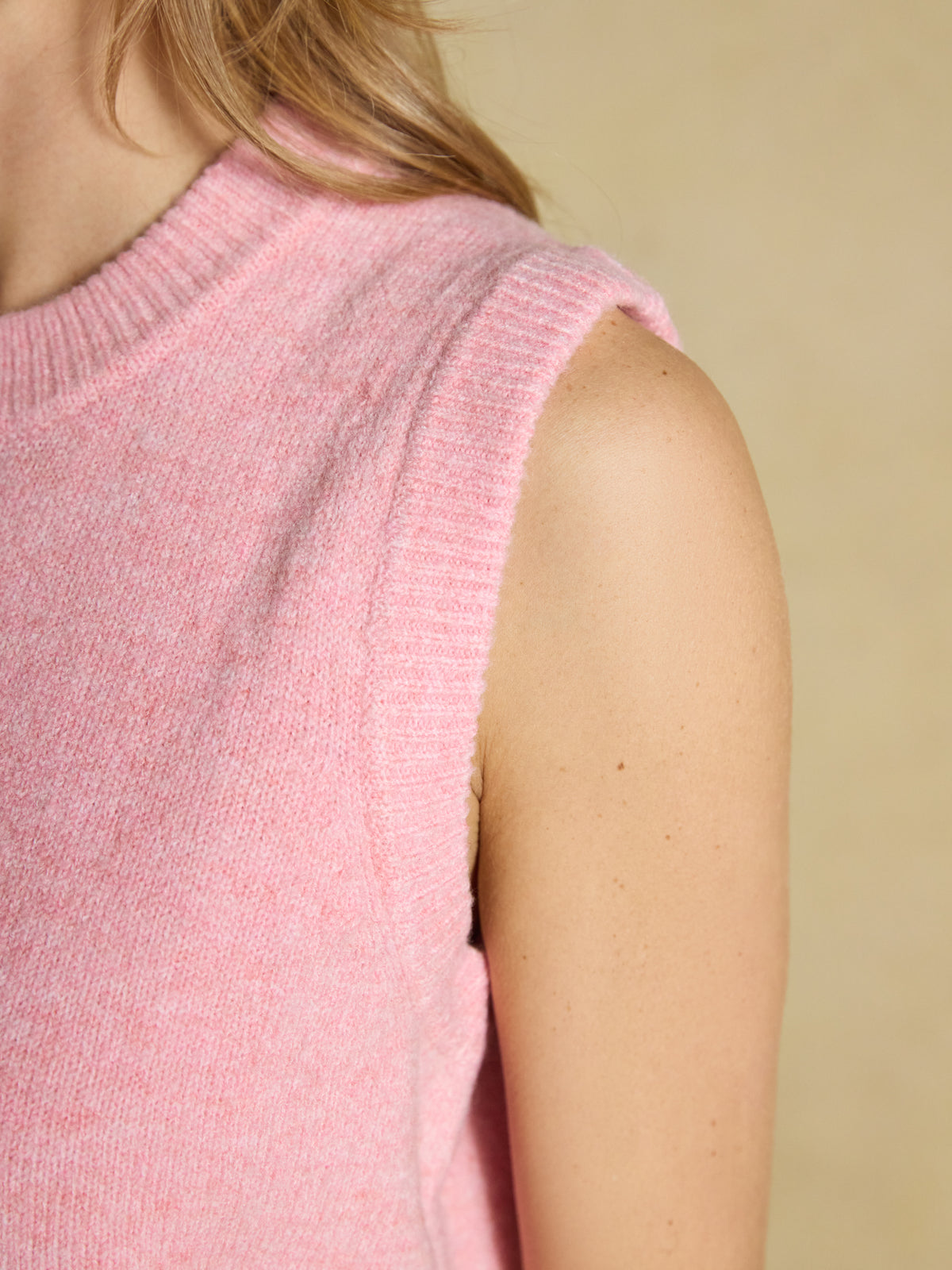 Joules Holly Knitted Crew Neck Vest