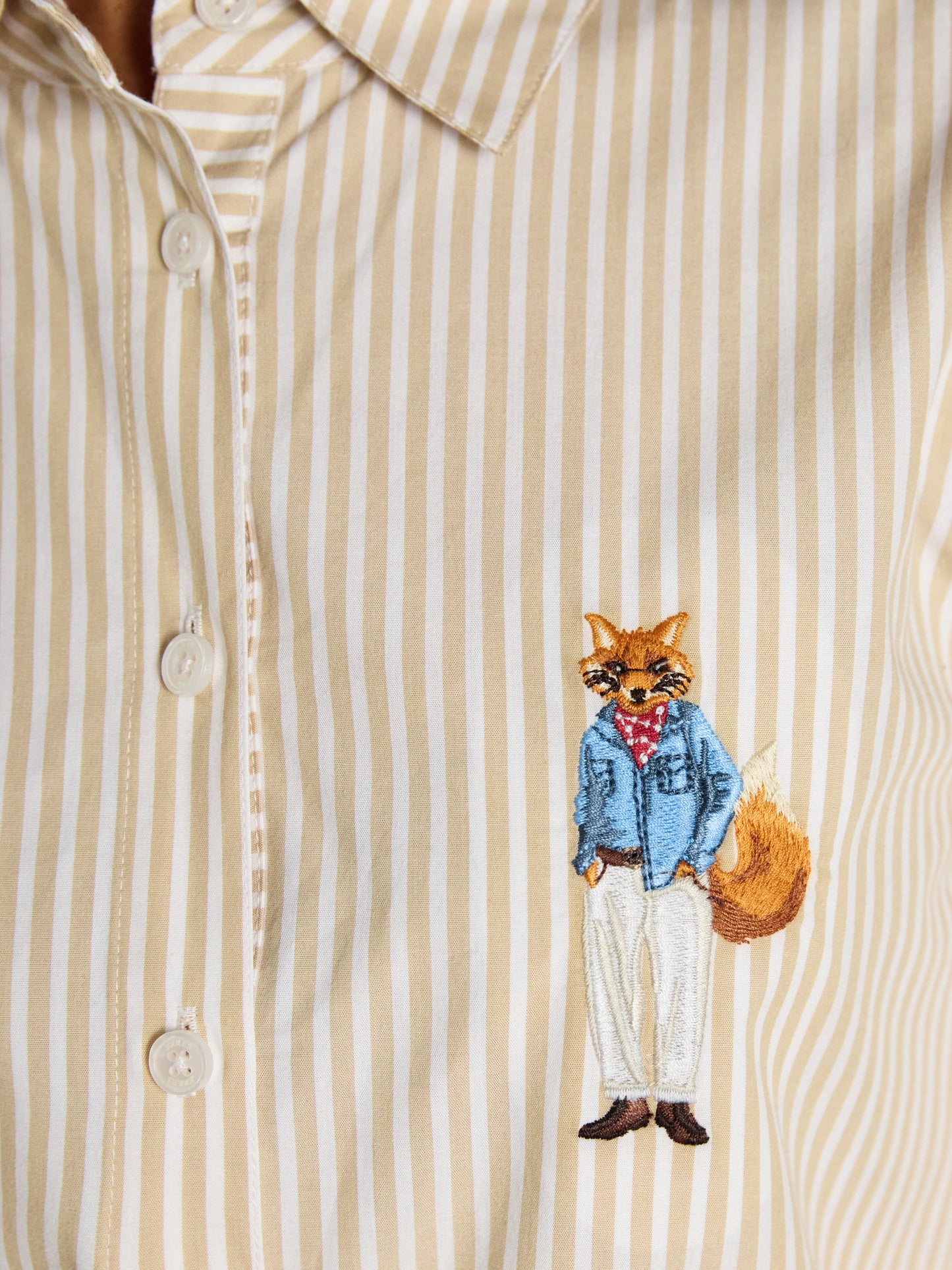 Joules Classic Stripe Poplin Shirt
