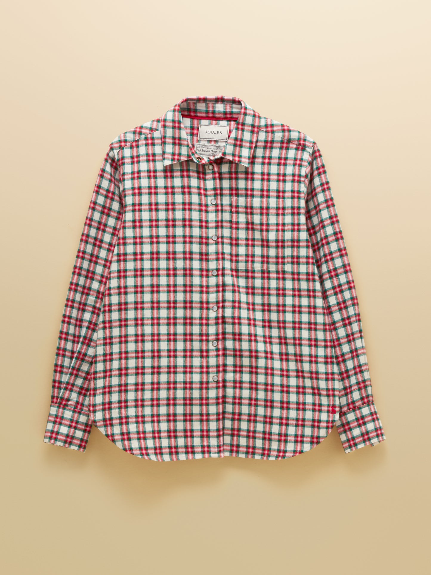 Joules Brushed Boyfriend Fit Shirt