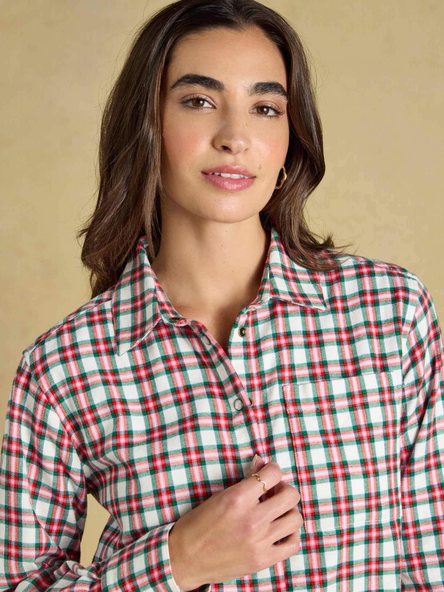 Joules Brushed Boyfriend Fit Shirt
