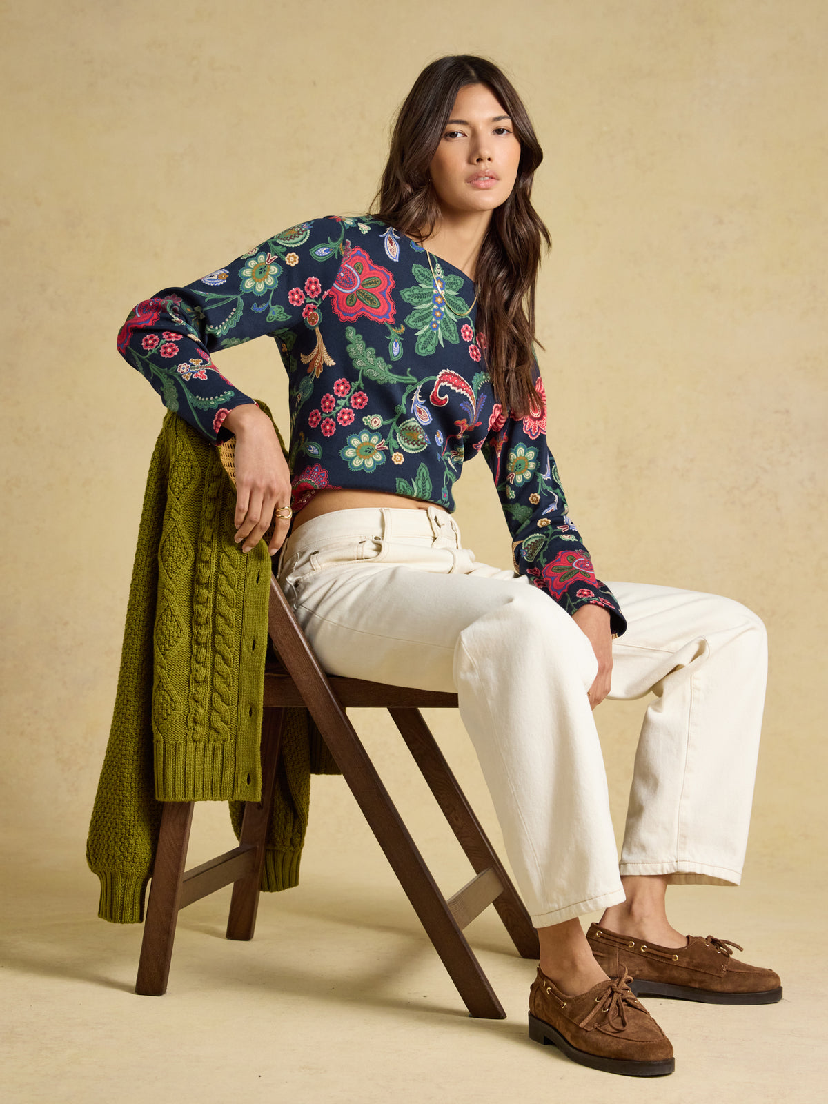 Joules Harbour Boat Neck Top