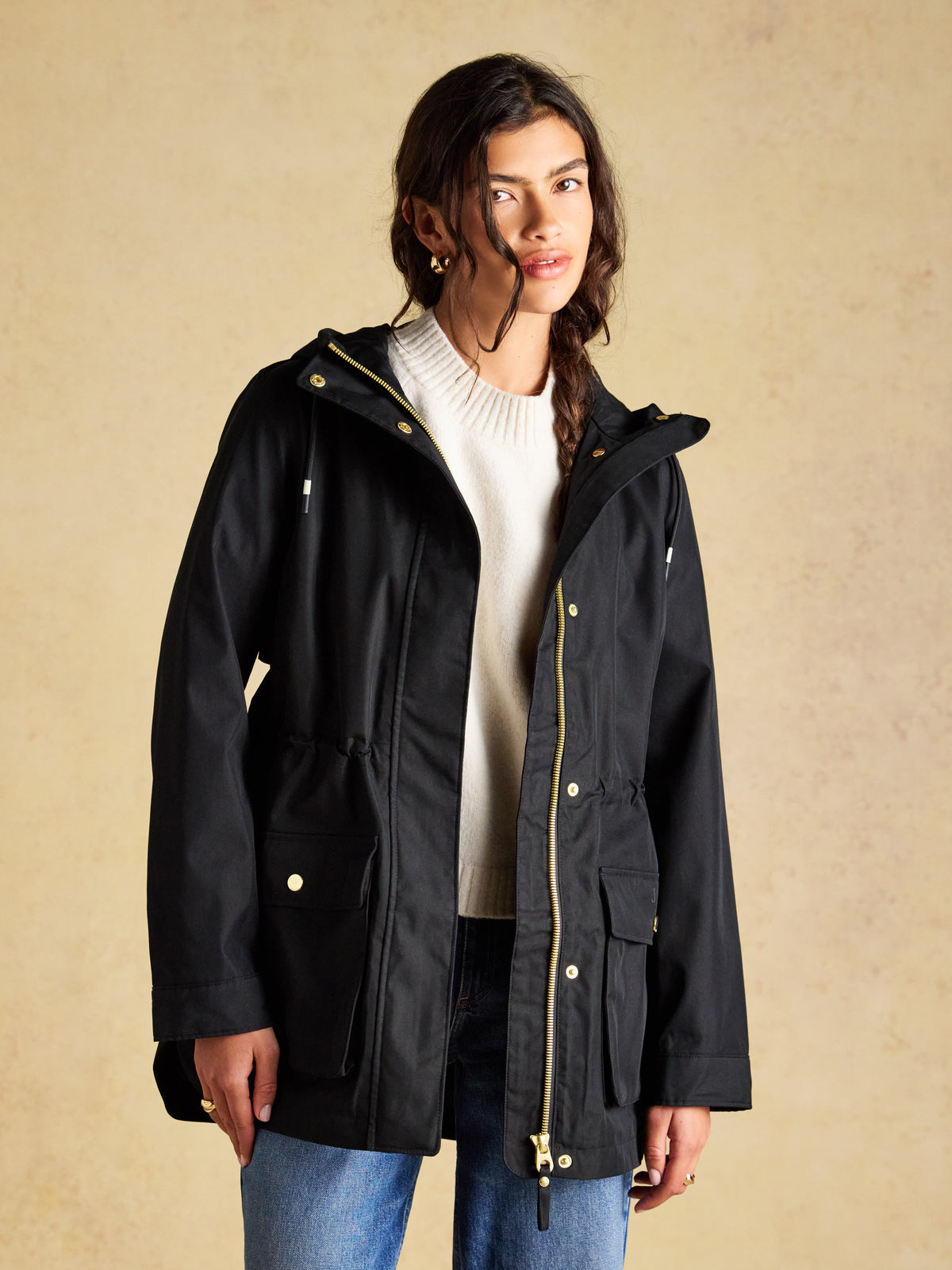 Joules Portwell Waterproof Raincoat with Hood
