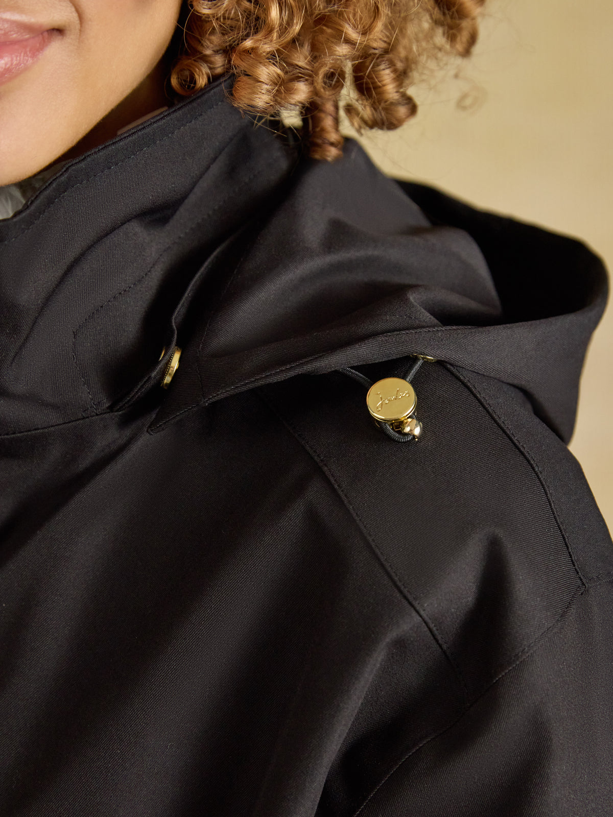 Joules Stormwell Waterproof Longline Raincoat with Hood