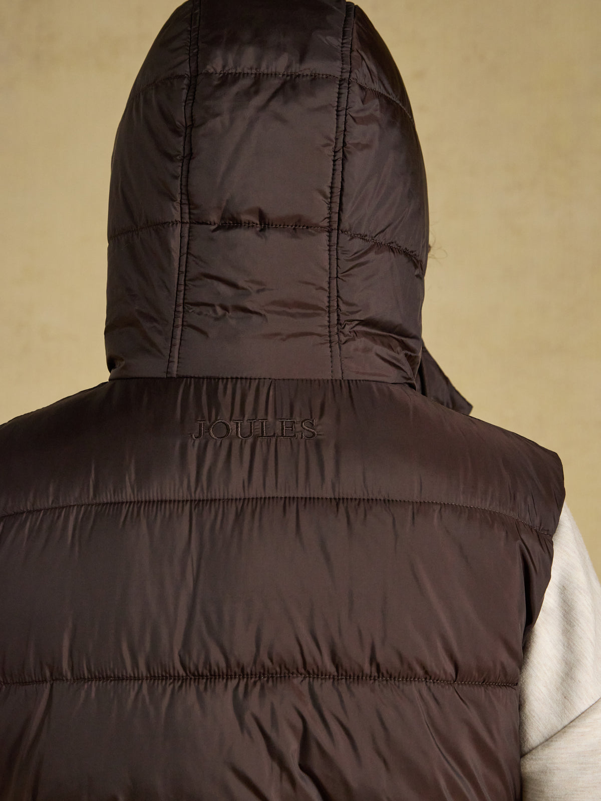 Joules Windermere Showerproof Longline Padded Gilet