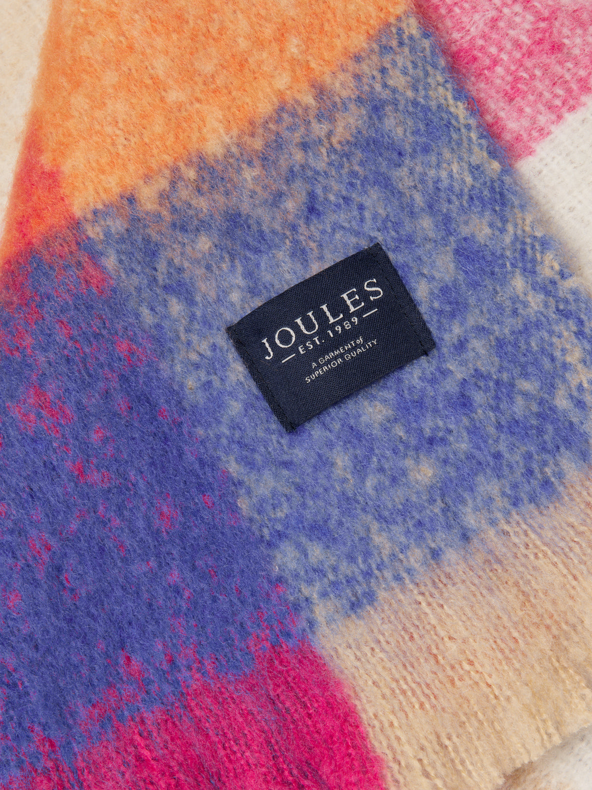Joules Betsy Brushed Oversized Scarf