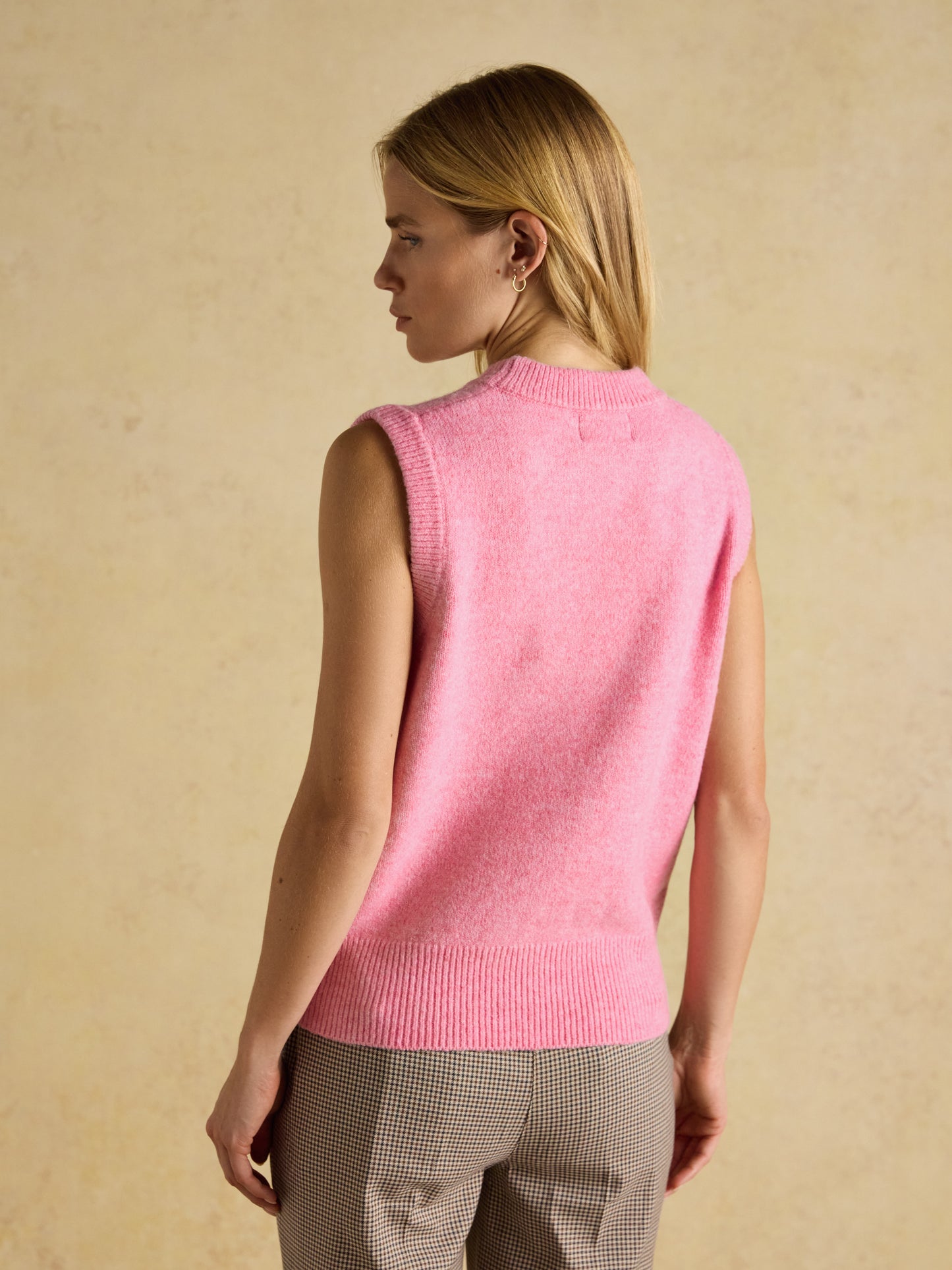 Joules Holly Knitted Crew Neck Vest