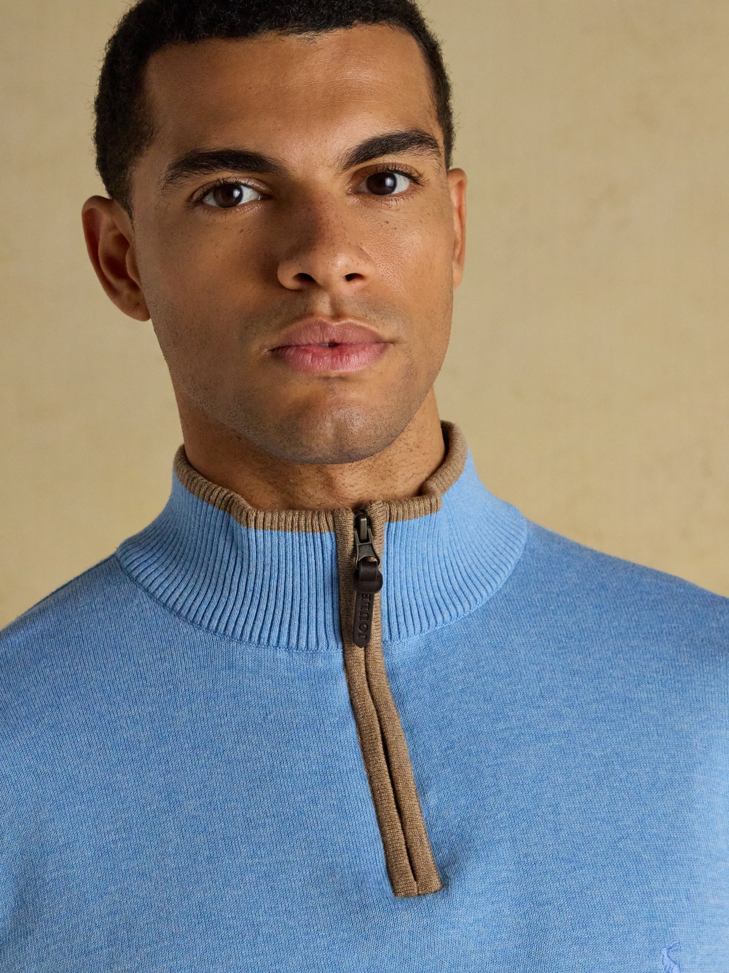 Joules Hillside Quarter Zip Funnel Neck Jumper