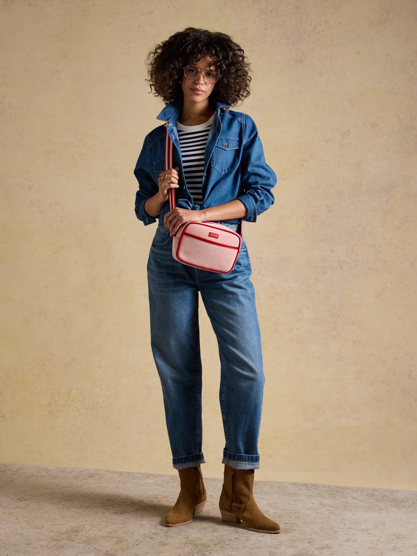 Joules Blair Canvas Cross Body Bag