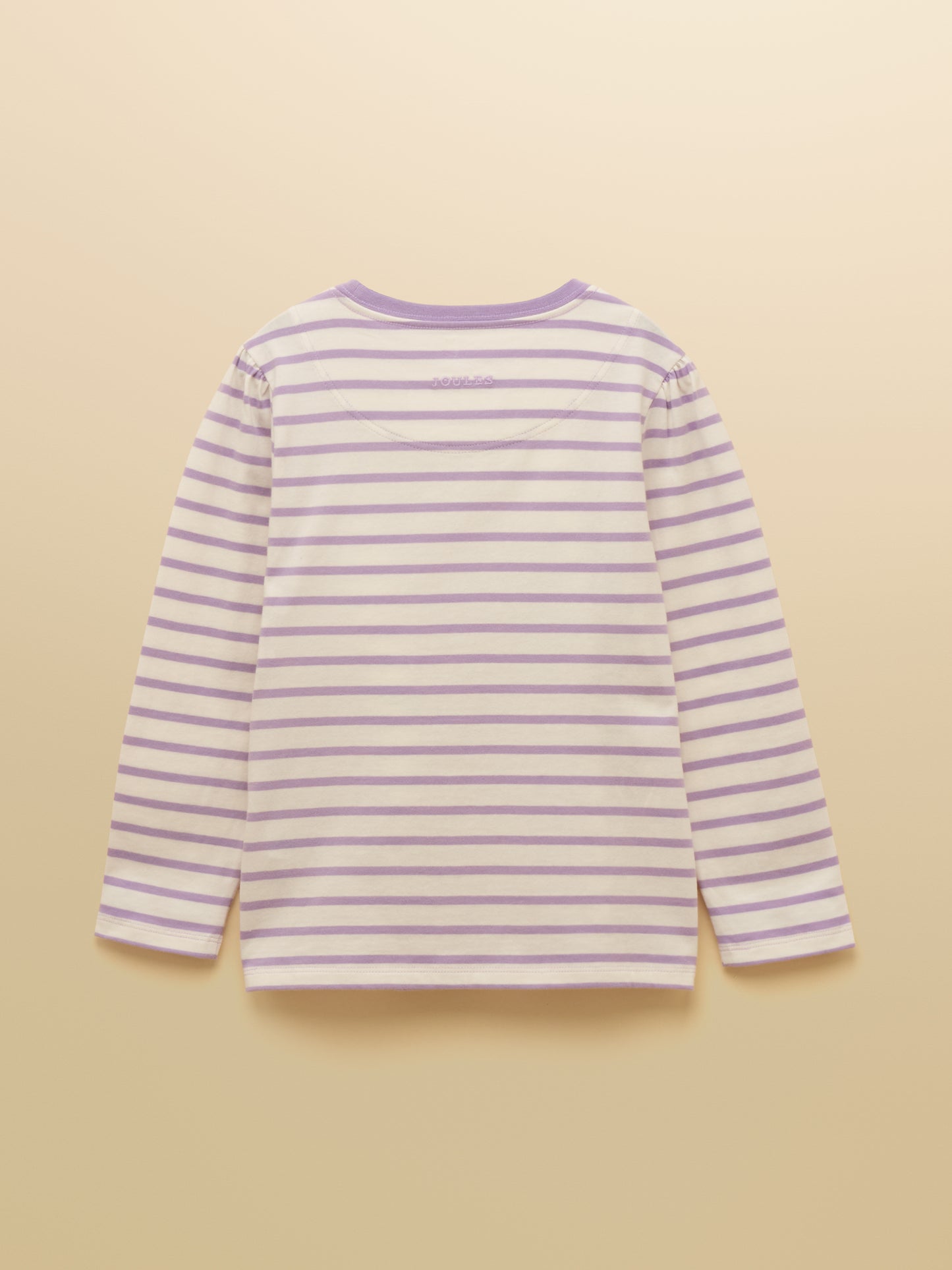 Joules Girls Ava Applique Long Sleeve Top