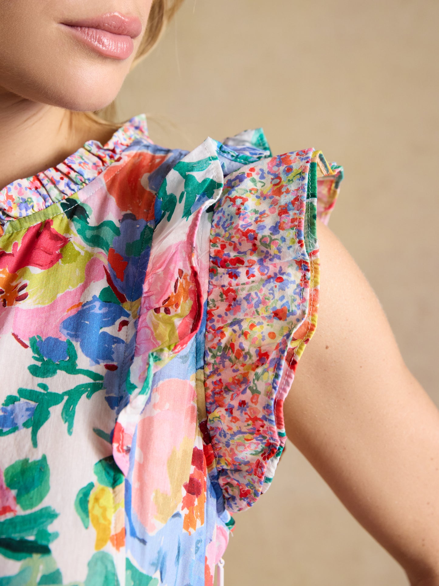 Joules Samantha Woven Maxi Dress