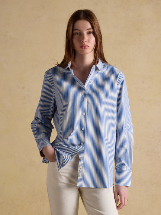 Joules Boyfriend Fit Poplin Shirt