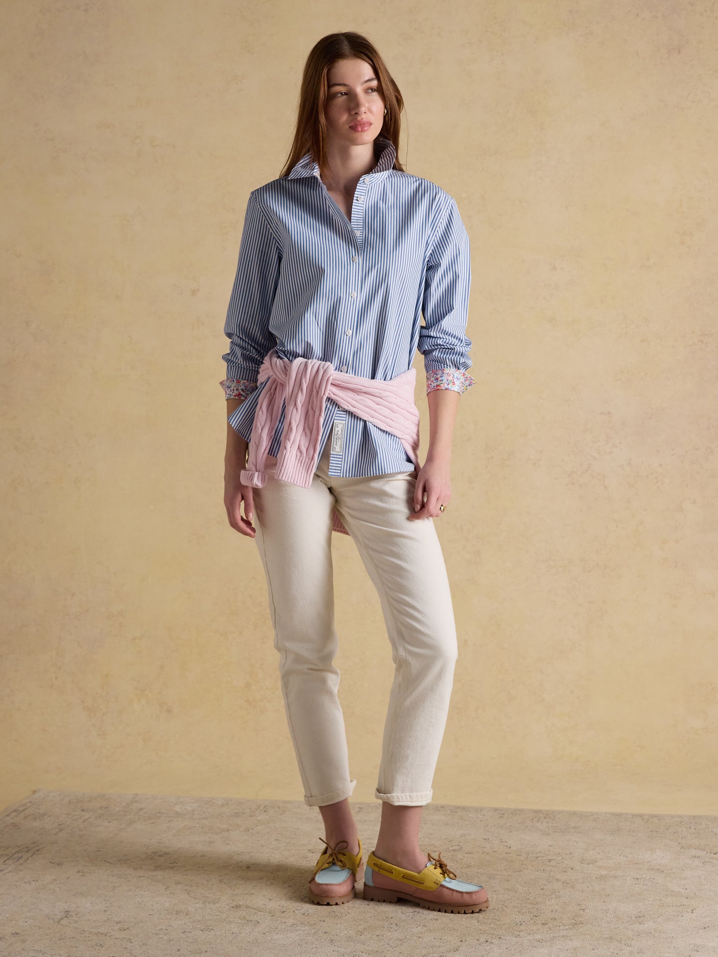 Joules Boyfriend Fit Poplin Shirt