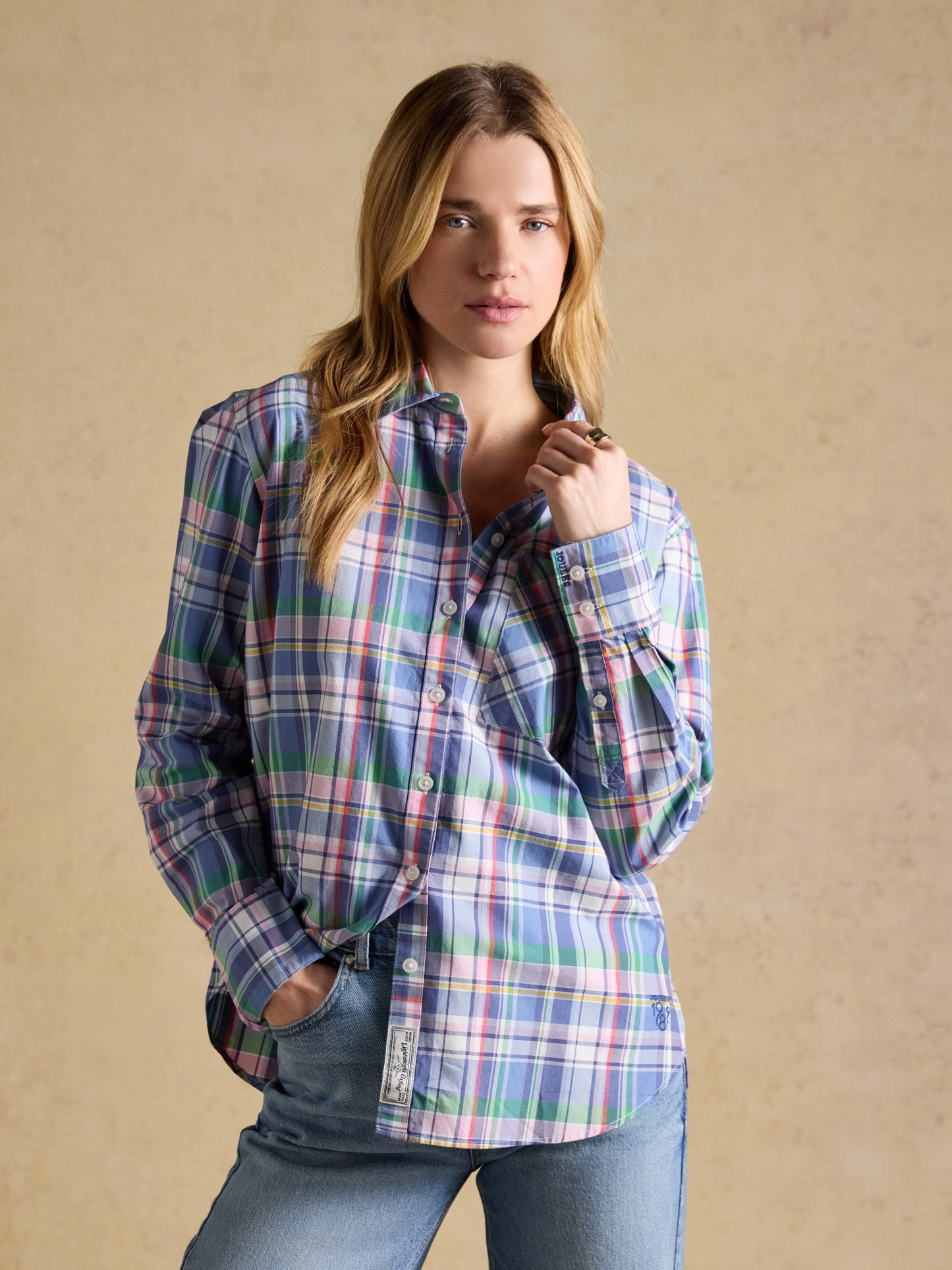 Joules Boyfriend Fit Oxford Shirt