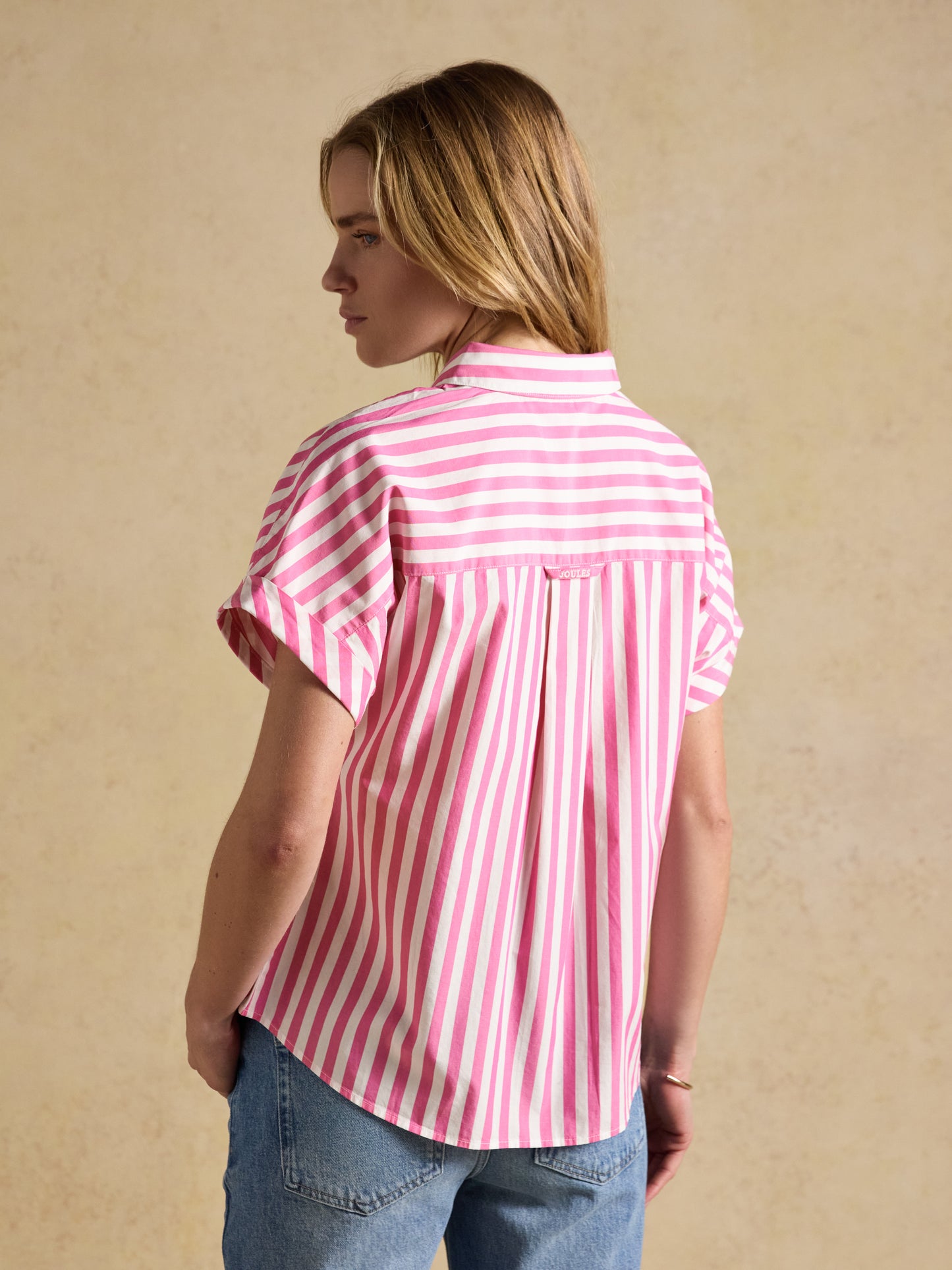 Joules Kiera Short Sleeve Relaxed Fit Shirt