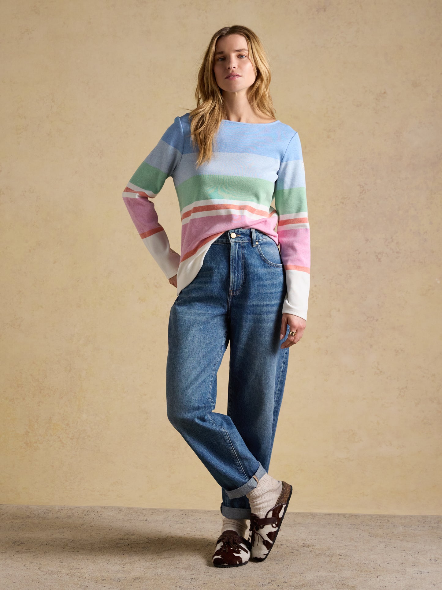 Joules Harbour Boat Neck Top