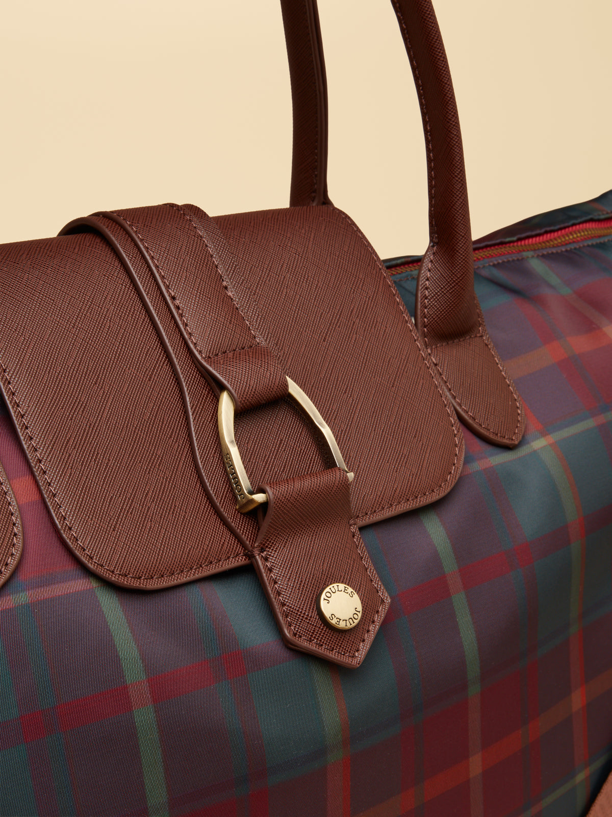Joules Large Zip Top Weekend Holdall Bag