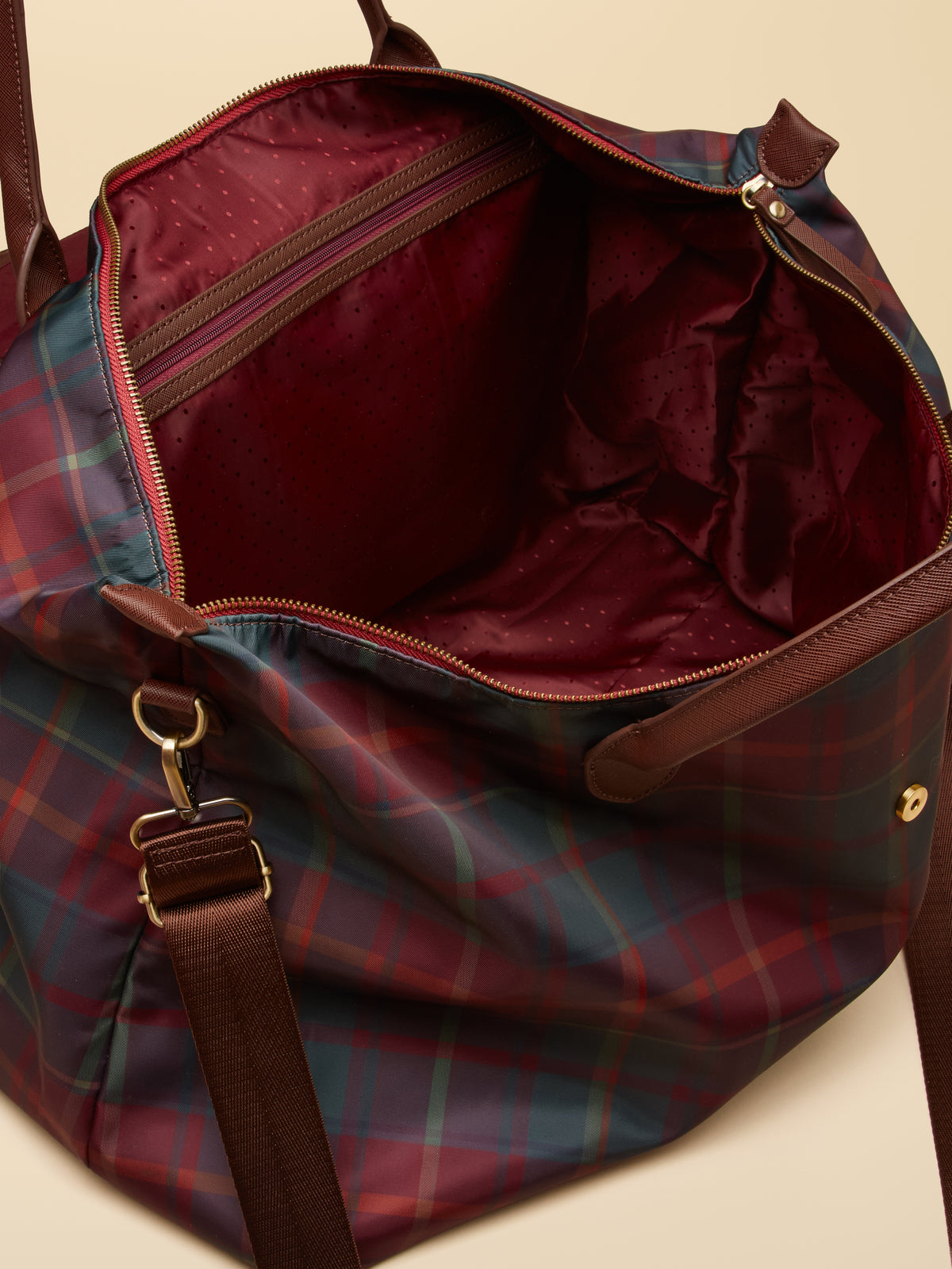 Joules Large Zip Top Weekend Holdall Bag