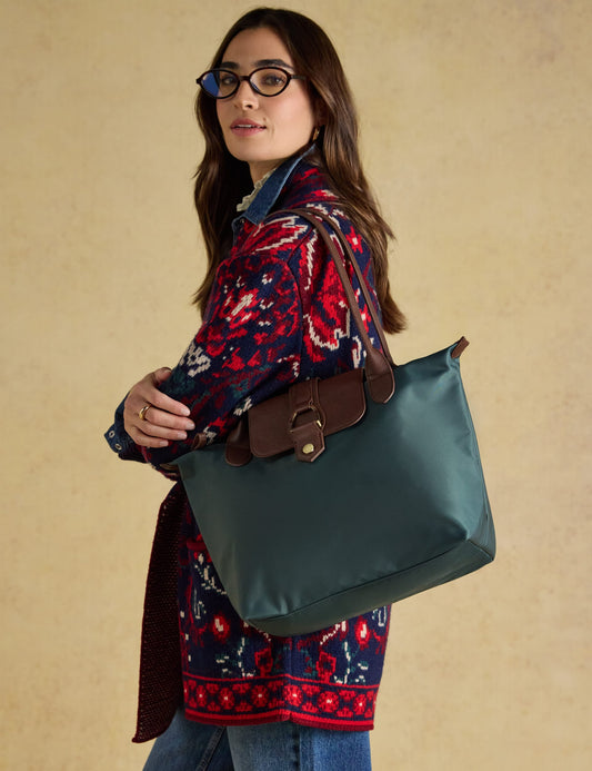Joules Edie Zip-Top Shopper Bag