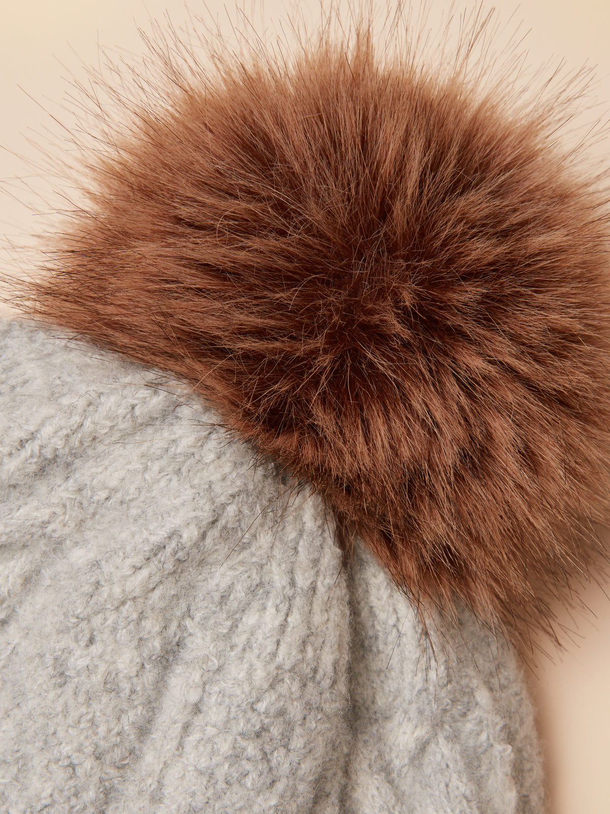 Joules Cable Bobble Hat