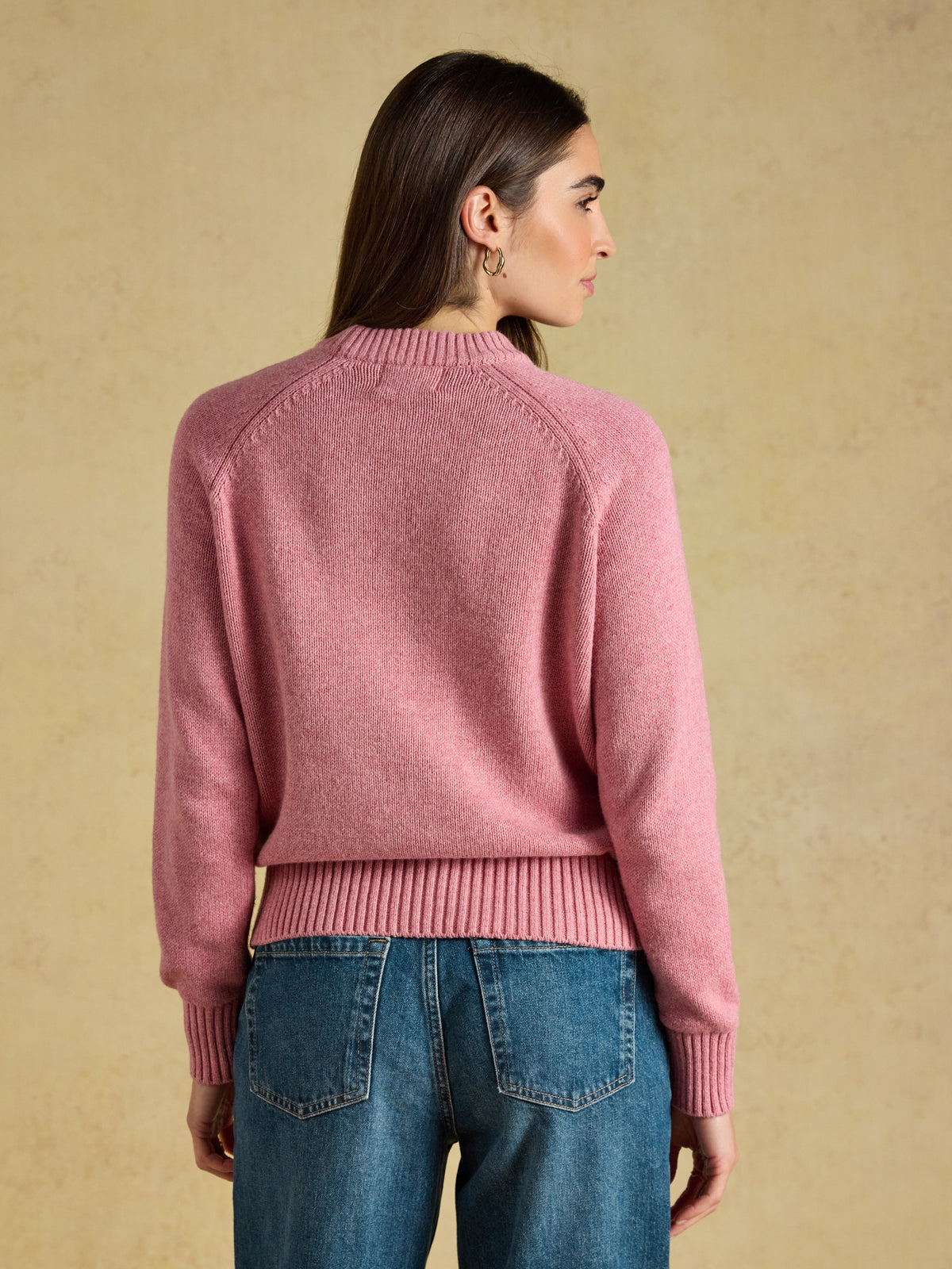Joules Daschund Cotton Blend Crew Neck Knitted Jumper