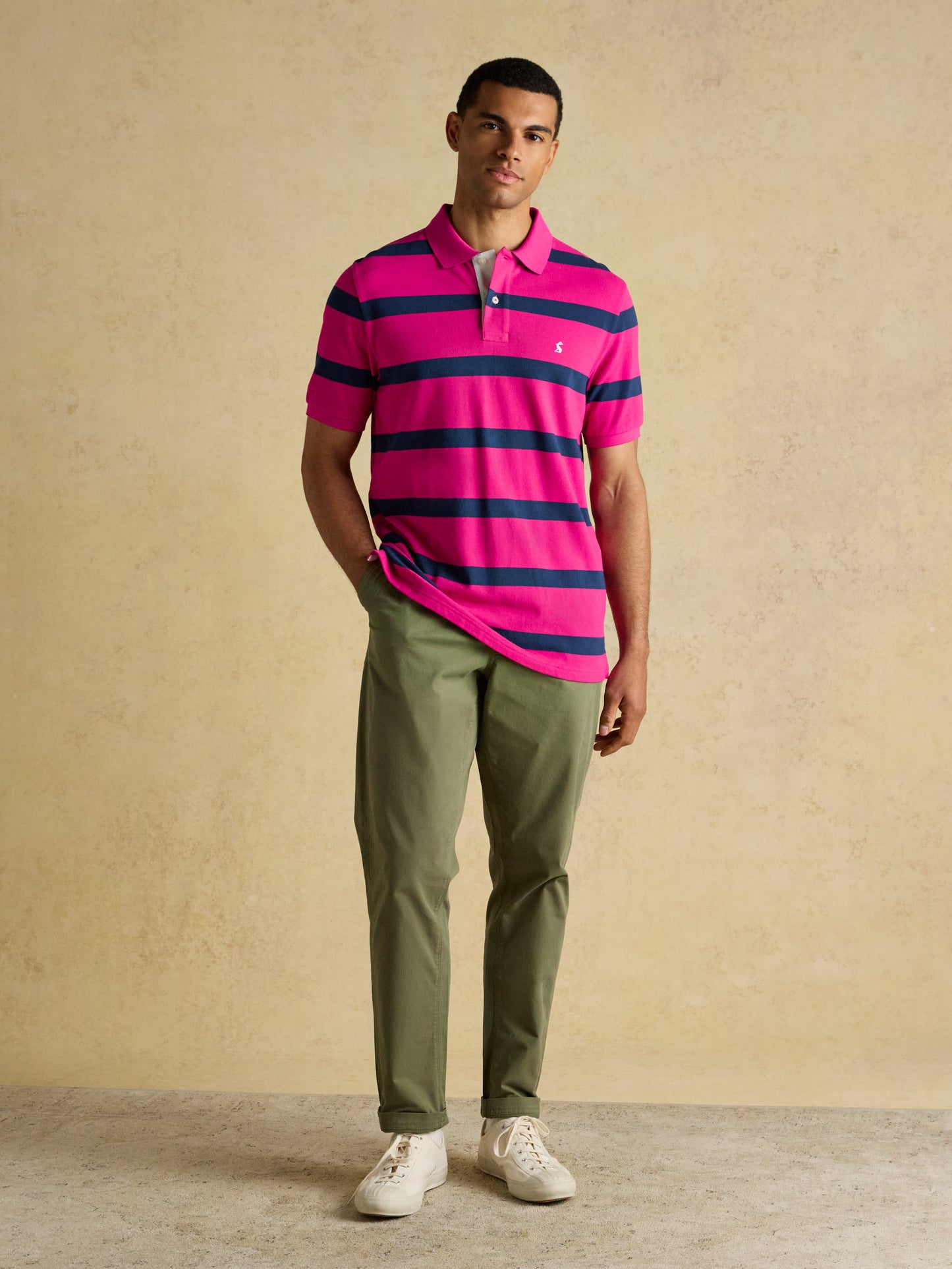 Joules Woody Stripe Polo Shirt