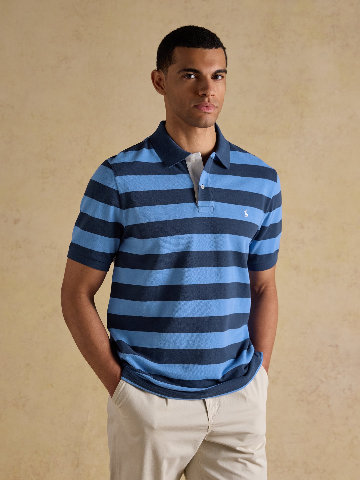 Joules Woody Stripe Polo Shirt